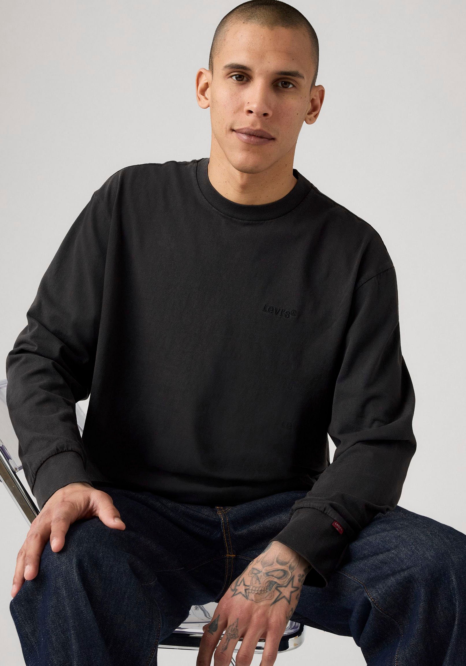 Levi's® T-shirt à manches longues , GARMENT- Färbung
