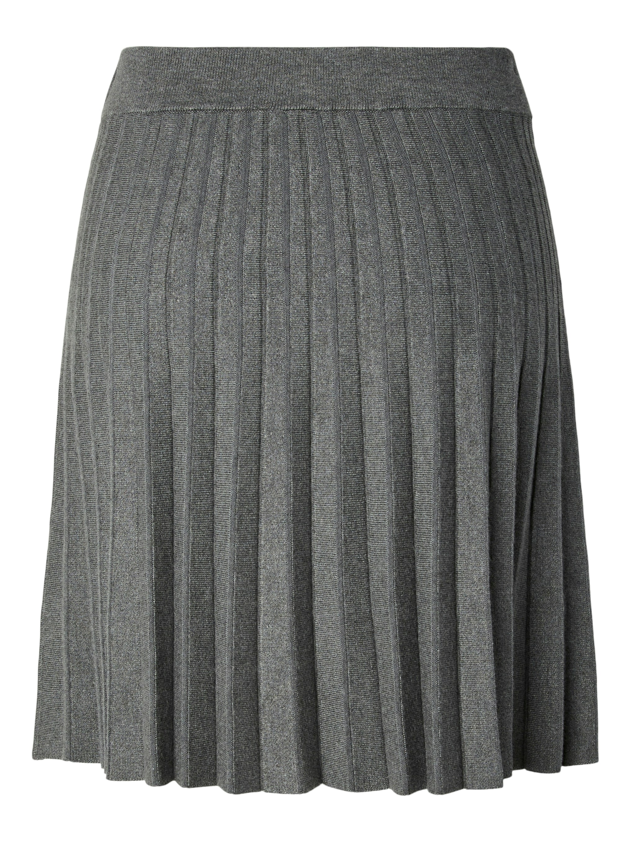 Y.A.S Strickrock »YASELENA HW PLEATED SKIRT S. NOOS« Viskosemischung