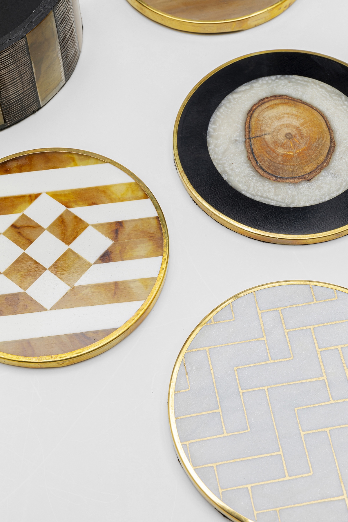 Kare Design Tapis de décoration »Untersetzer Nature (6/Set)«