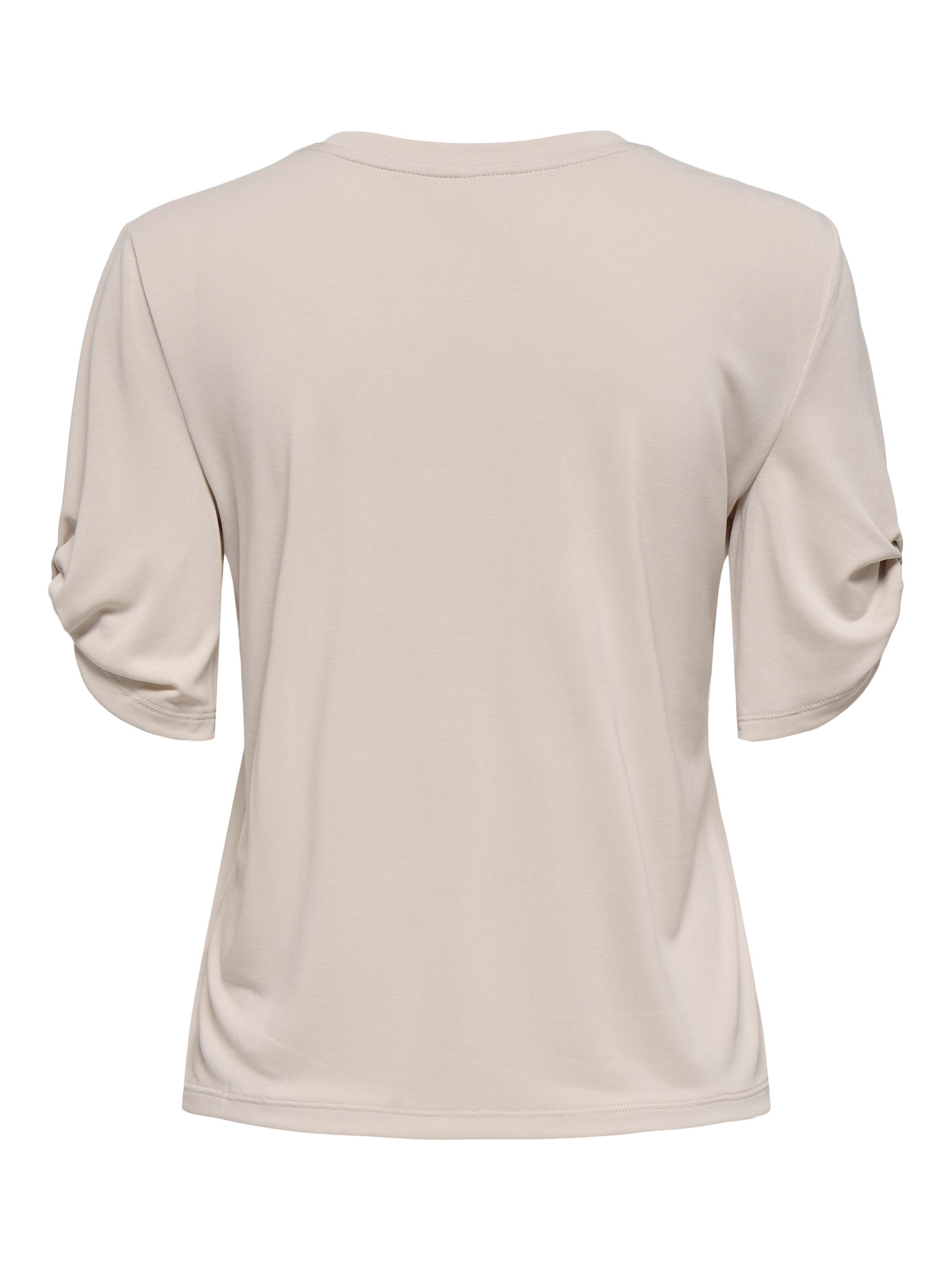 ONLY Kurzarmshirt »ONLFREE – T-Shirt mit Print für lässige Kombinationen« modisch, Jersey, regular fit, Materialmix, Rundhals