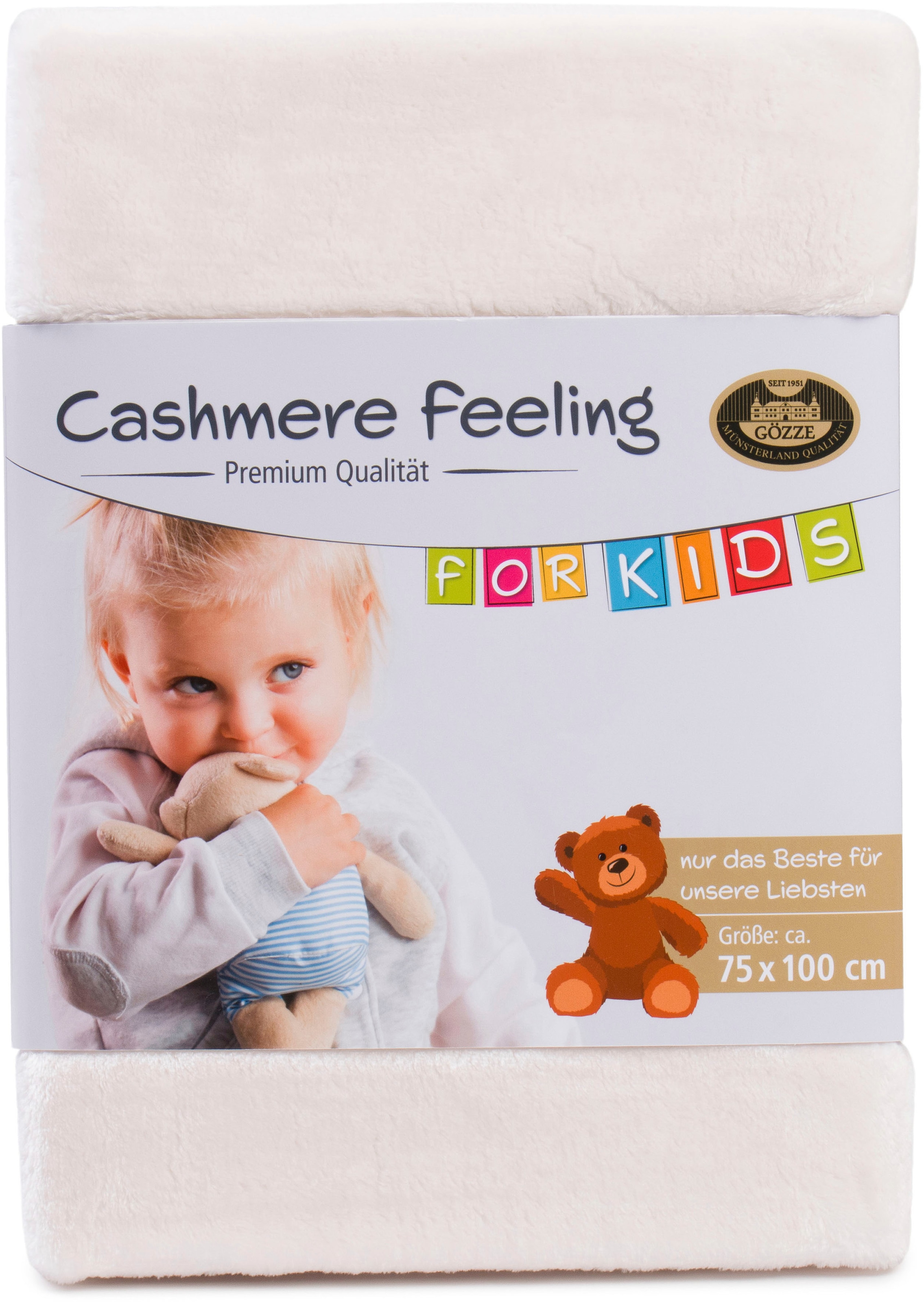 Gözze Kinderdecke »Premium Cashmerefeeling« kuschelig warm