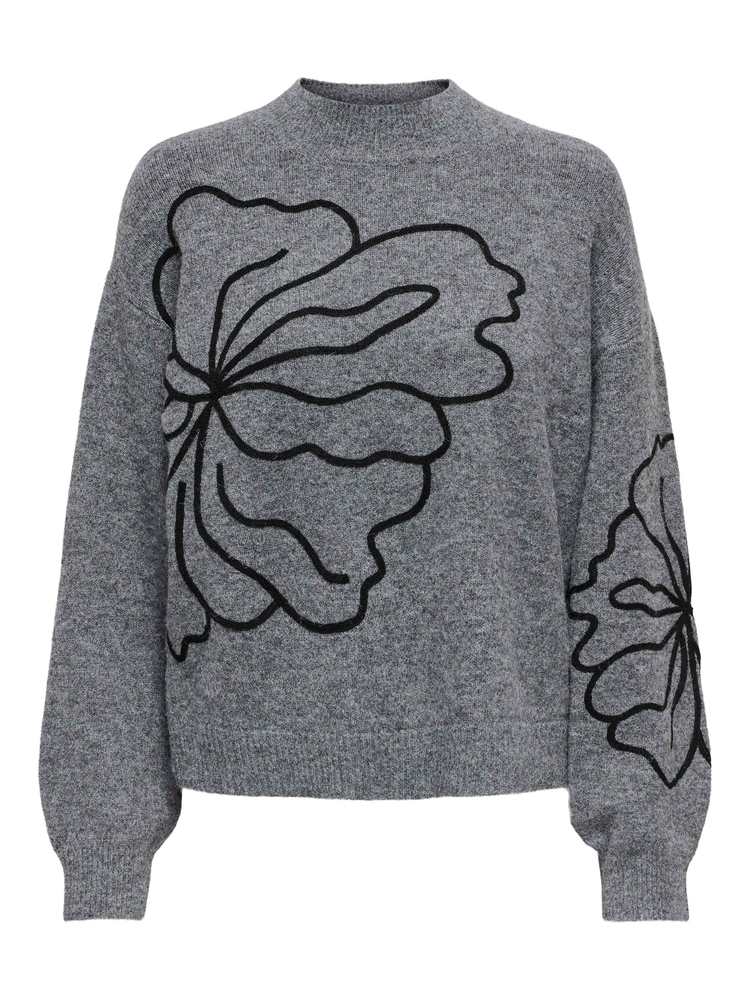 JDY Pull en tricot »JDYJELLA L/S FLOWER PULLOVER KNT NOOS«