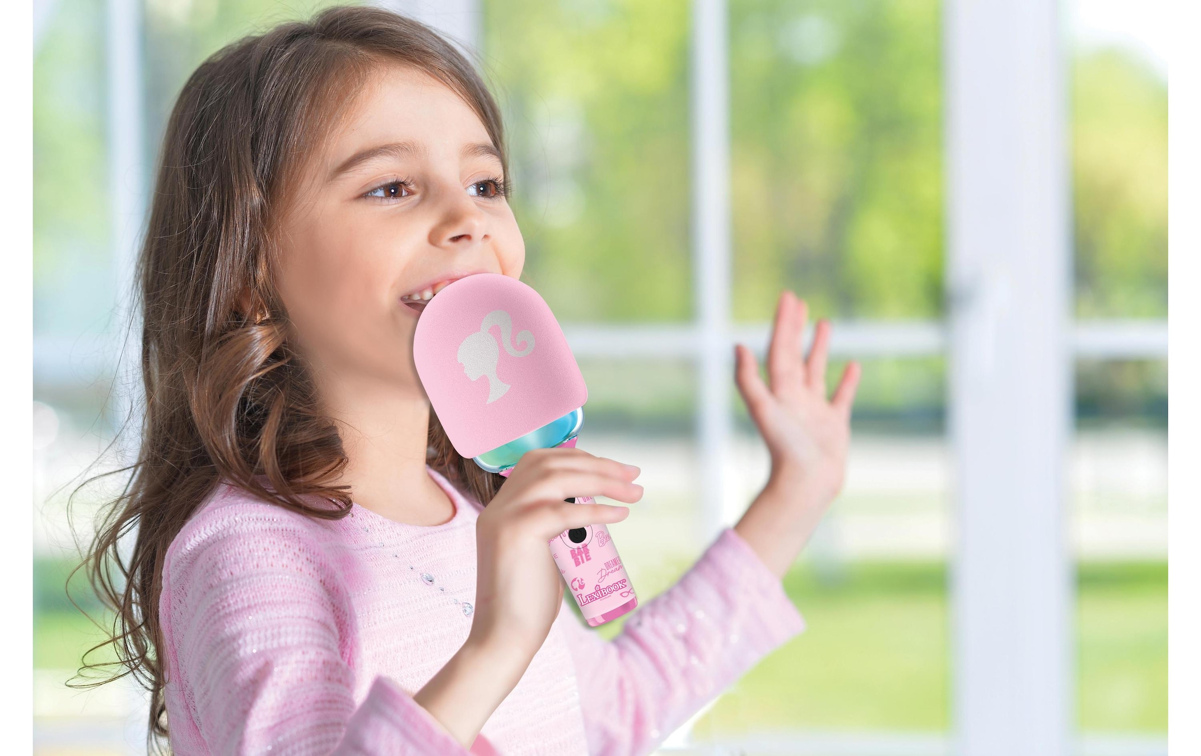 Lexibook® Microphone »Karaoke Bluetooth-/Wireless-Mikrofon Barbie«