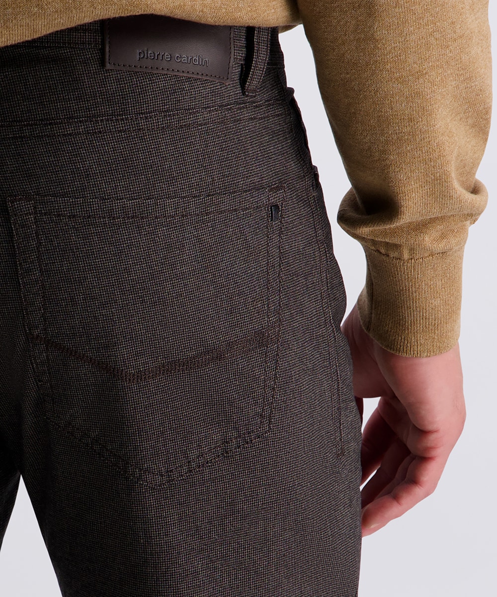 Pierre Cardin Pantalon 5 poches »PC-Lyon«  fein gemusterst