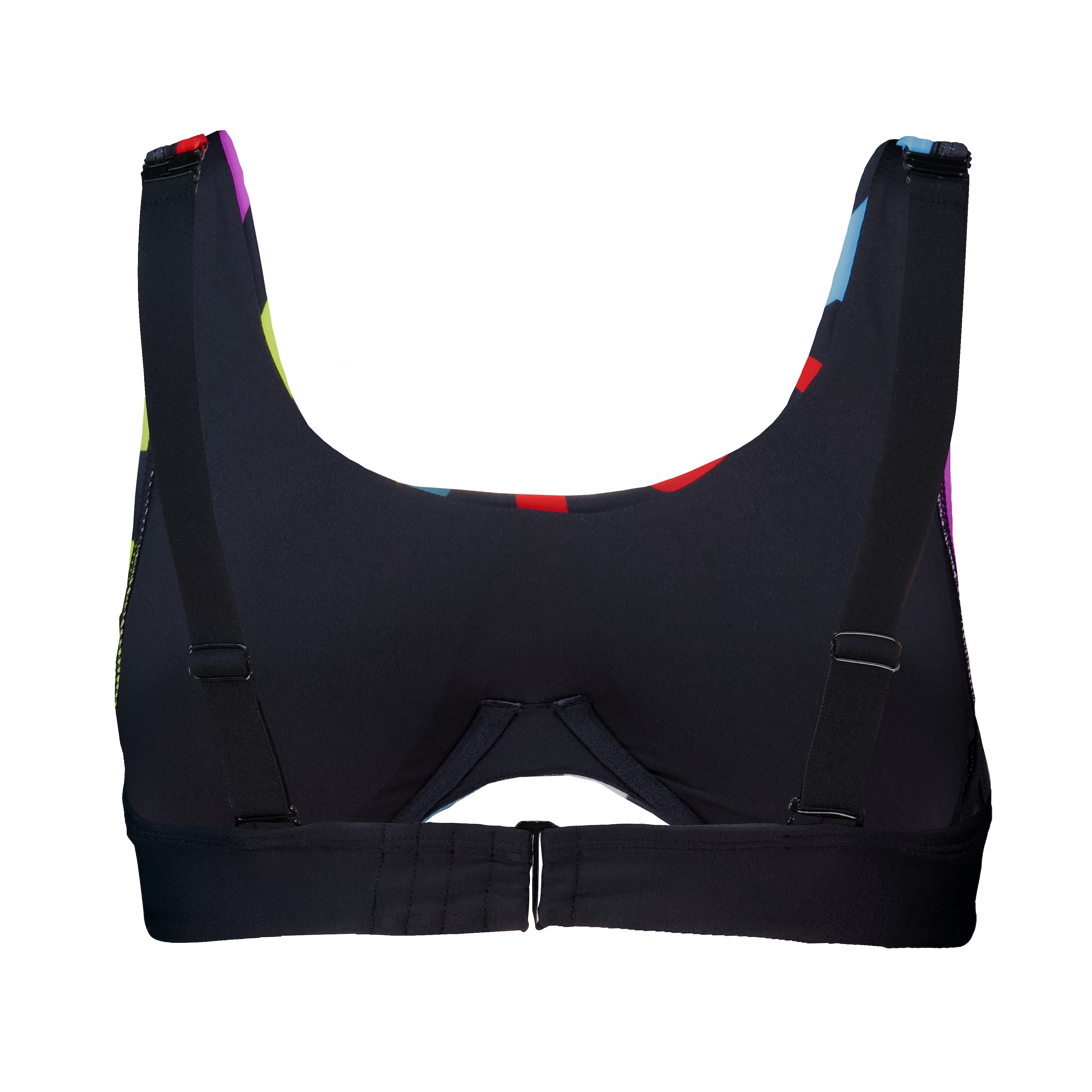 PUMA Maillot de bain »PUMA SWIM WOMEN PRINTED SCOOP NECK TOP 1P«