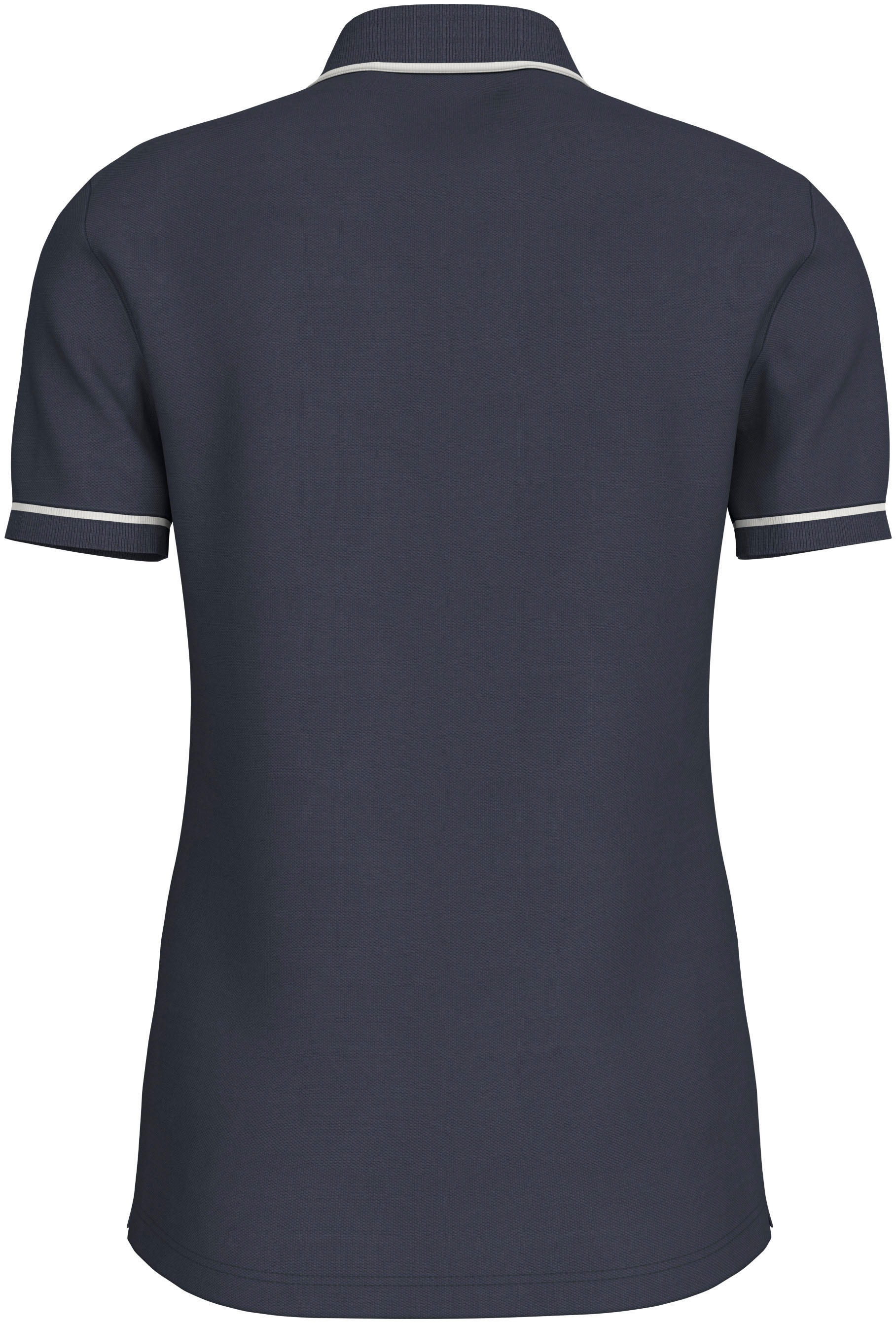 Calvin Klein Jeans Polo »TIPPING SLIM POLO« mit Logomarkenlabel