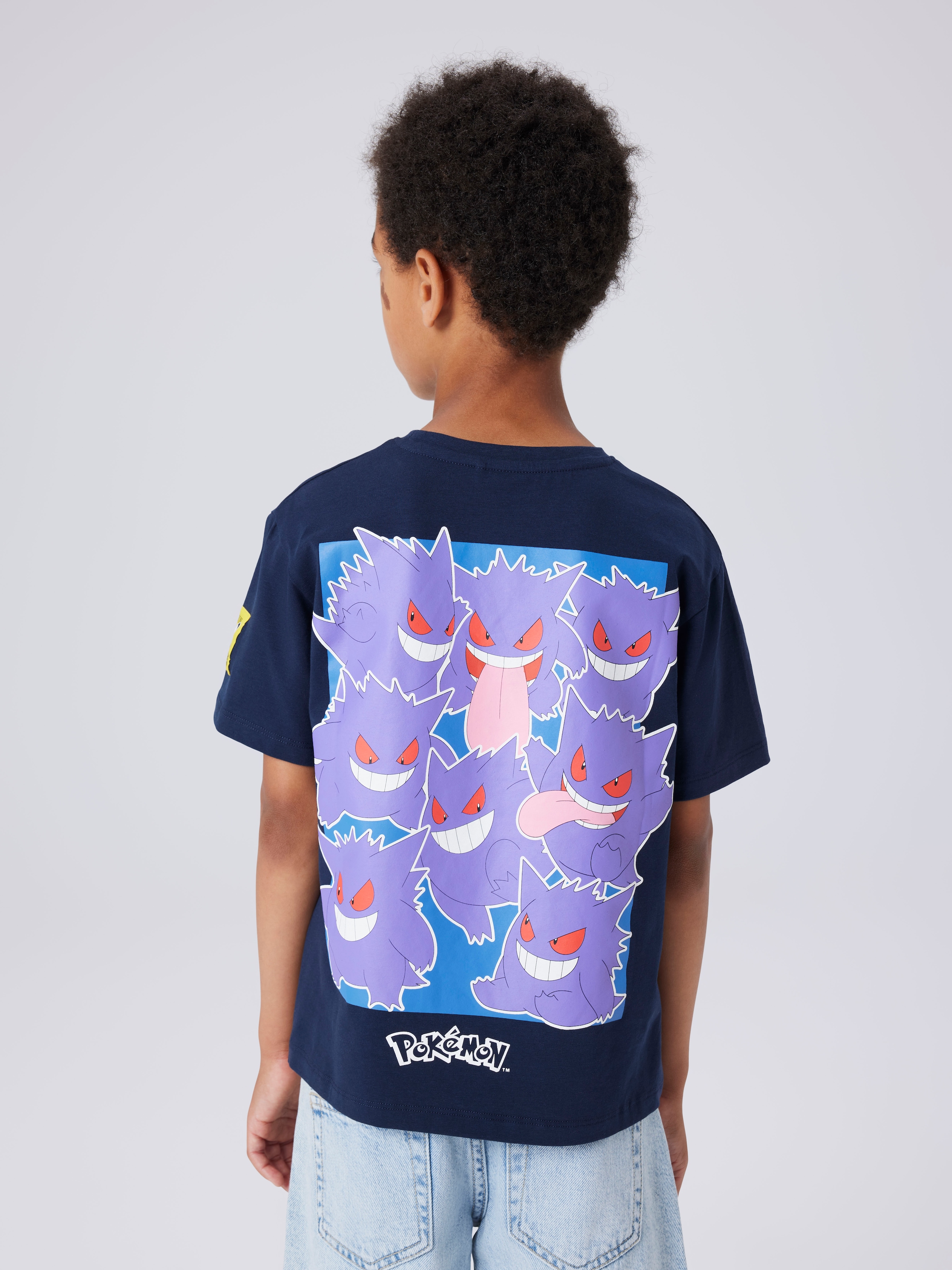 Name It T-shirt »NKMJEB POKEMON SS NREG TOP BOX NOOS SKY« mit Front- und Rückendruck