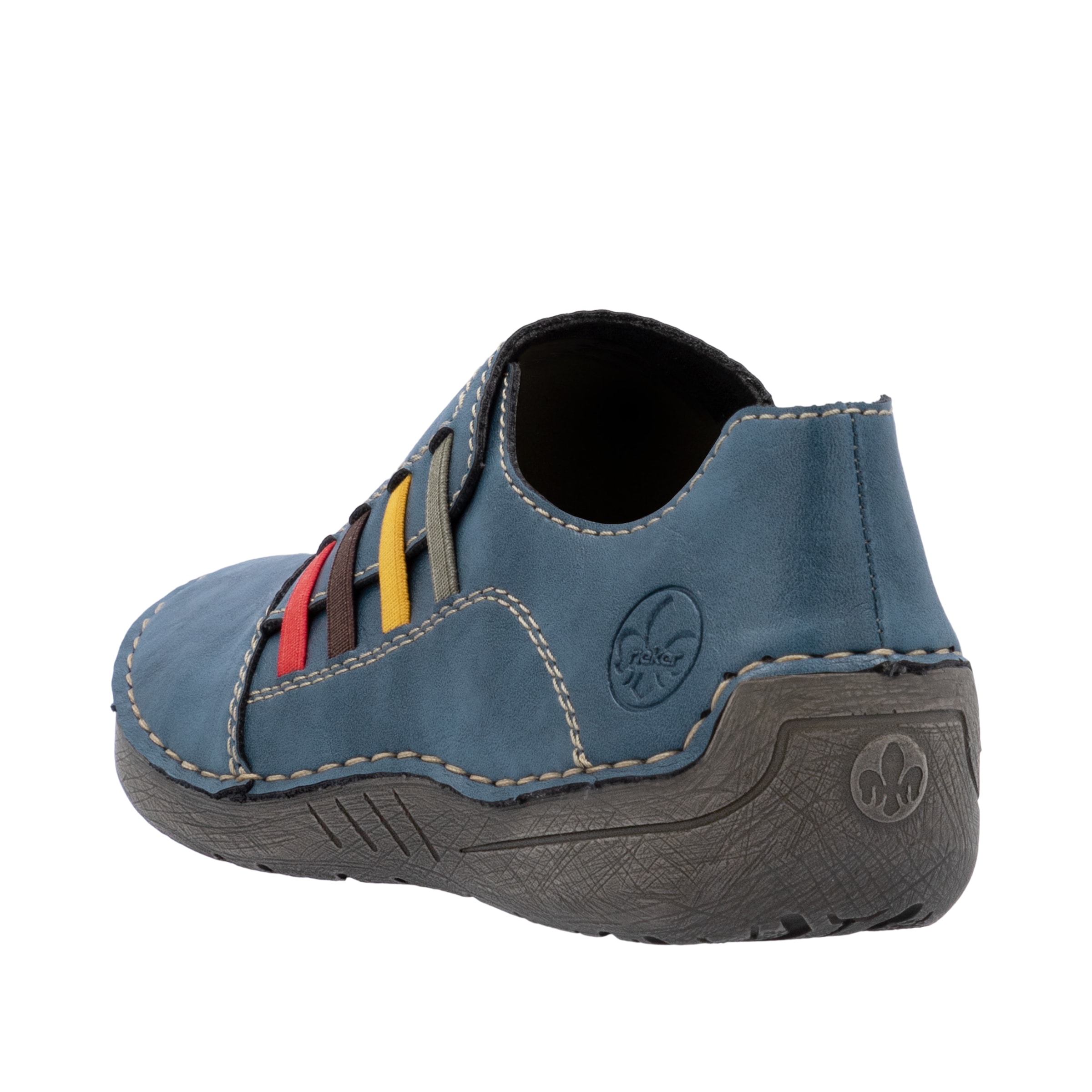 Rieker Slipper  Schlupfschuh, Slip-on Sneaker, Halbschuh mit weicher Innensohle