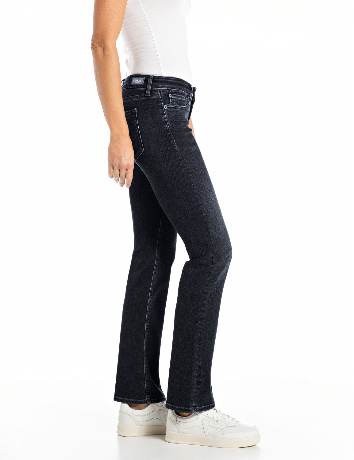 Replay Jeans bootcut »NEW LUZ« avec R brodé sur la poche arrière