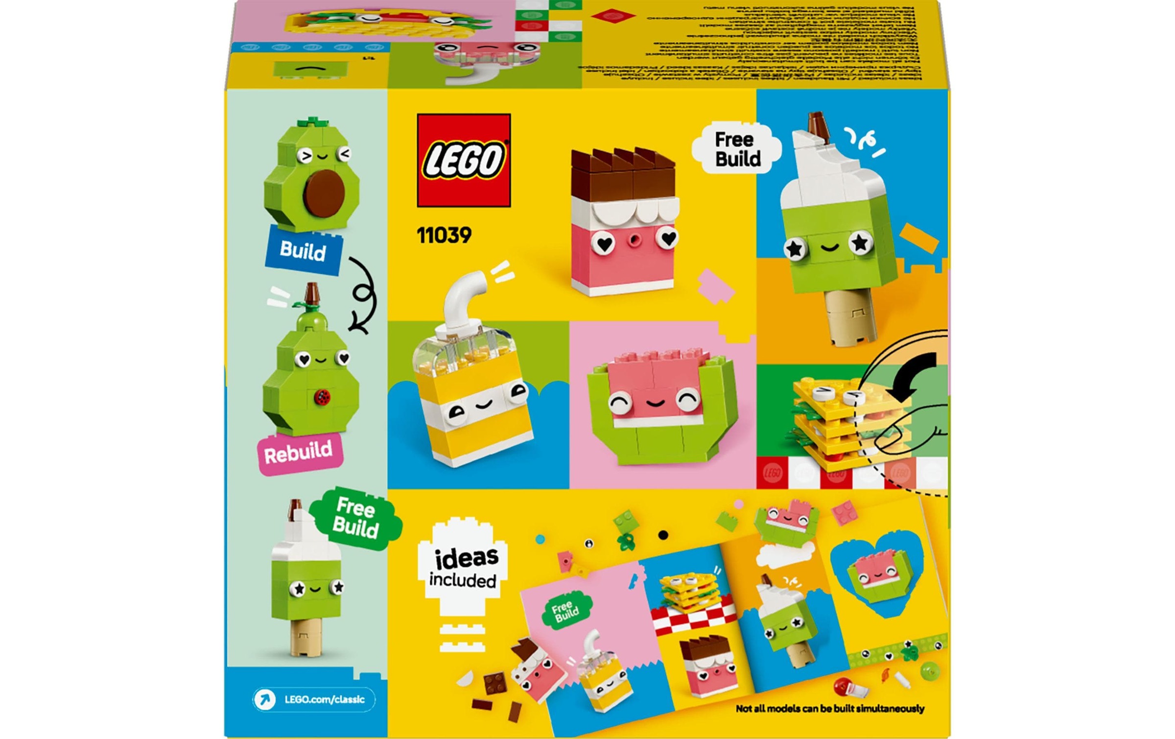 LEGO® Briques de jeu »Classic Kreativer Snack Bauspass 11039«
