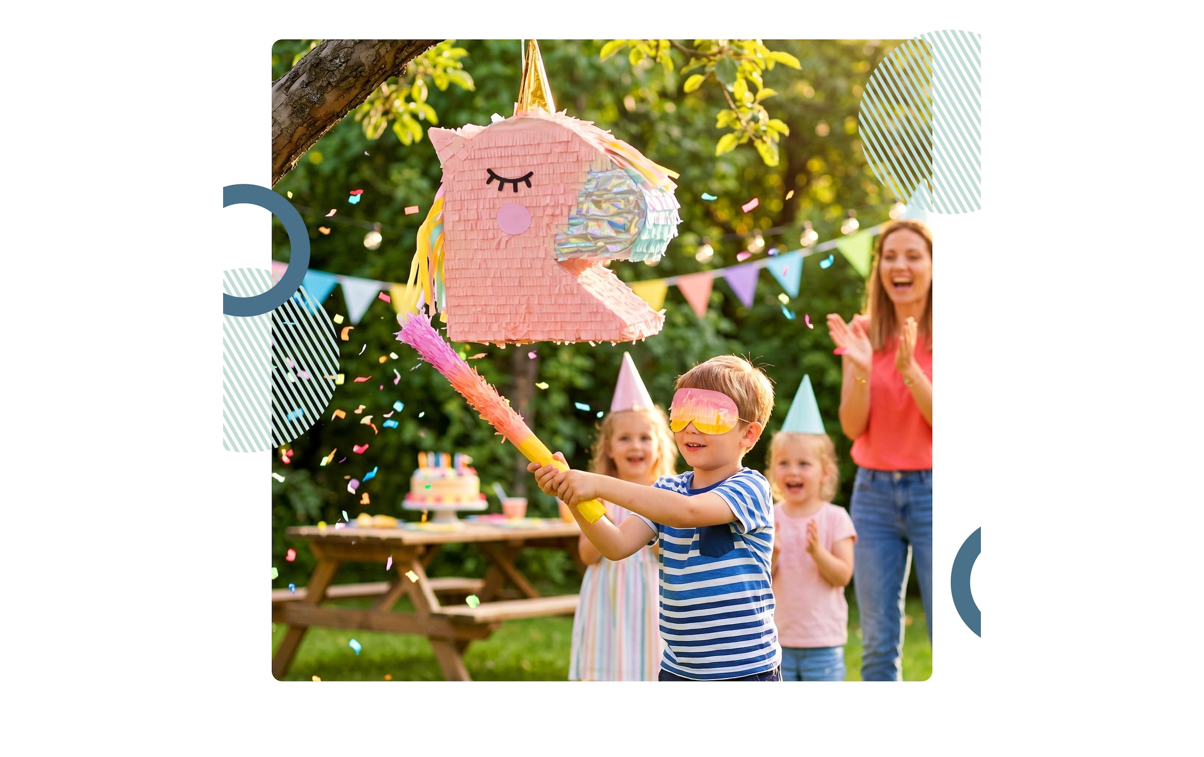 relaxdays Pinata »Einhorn Einhorn«