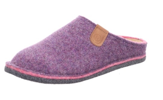 Rohde Pantoufles »LUCCA«  Clog, Hausschuh, Homeslipper in melierter Optik