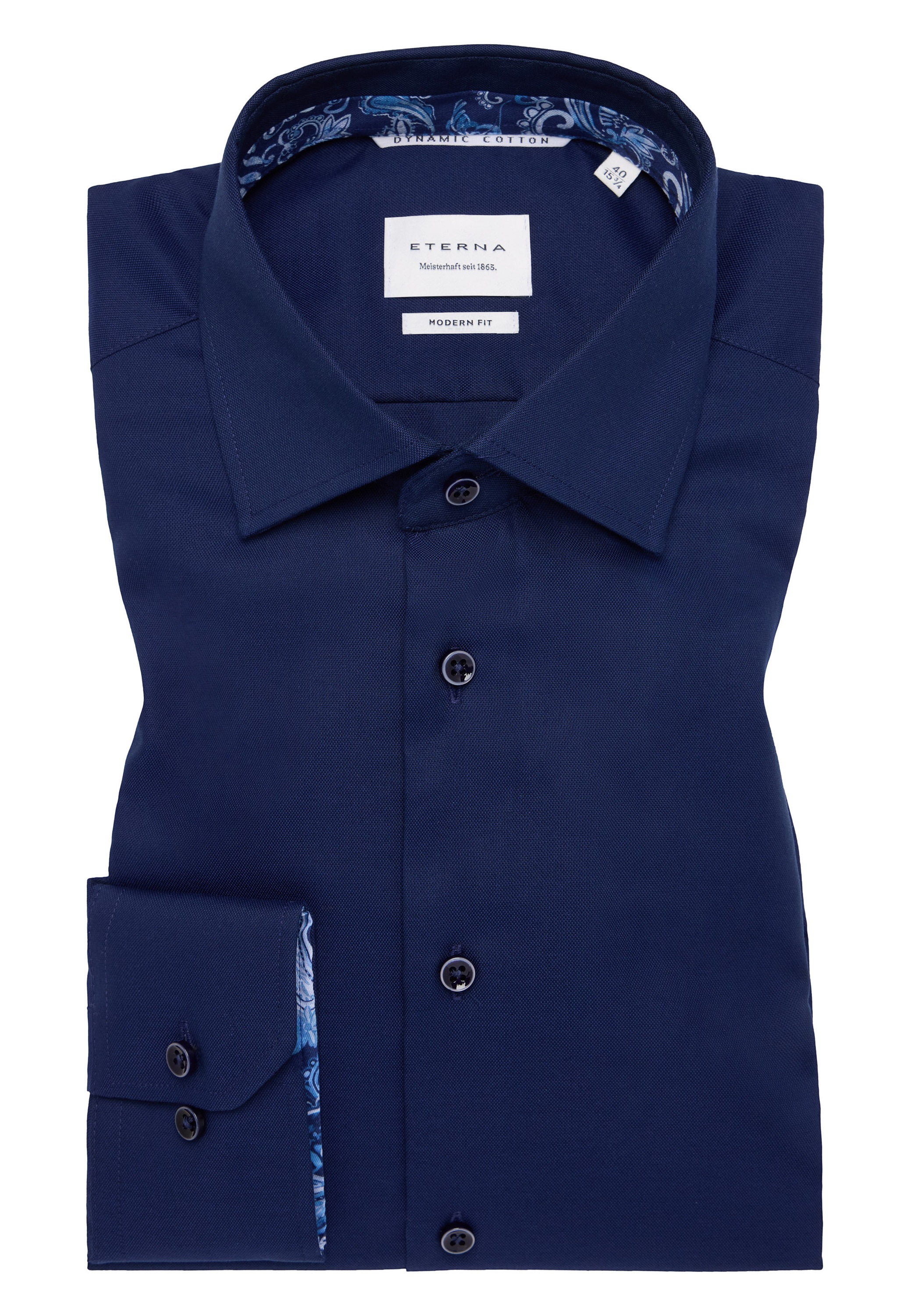 Eterna Chemise à manches longues »MODERN FIT« NON IRON (bügelfrei)