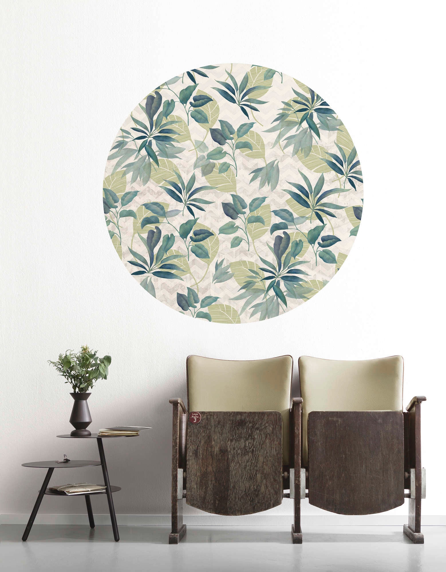 Komar Papier peint intissé »Vlies selbstklebend - Leni - Grösse 125 x 125 cm« imprimé Wohnzimmer, Schlafzimmer