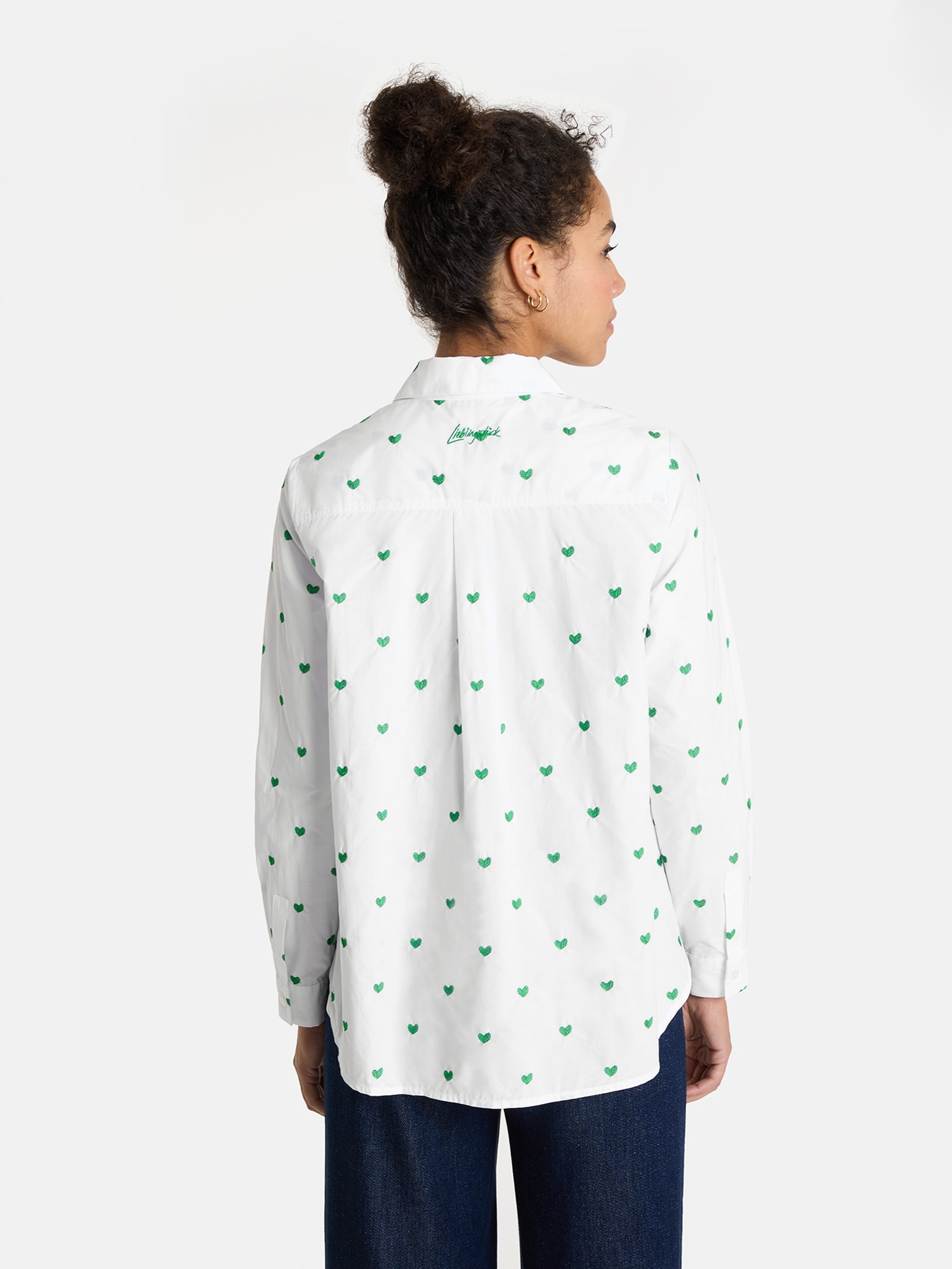 Lieblingsstück Hemdbluse »RadunaL« mit verspielter Stickerei