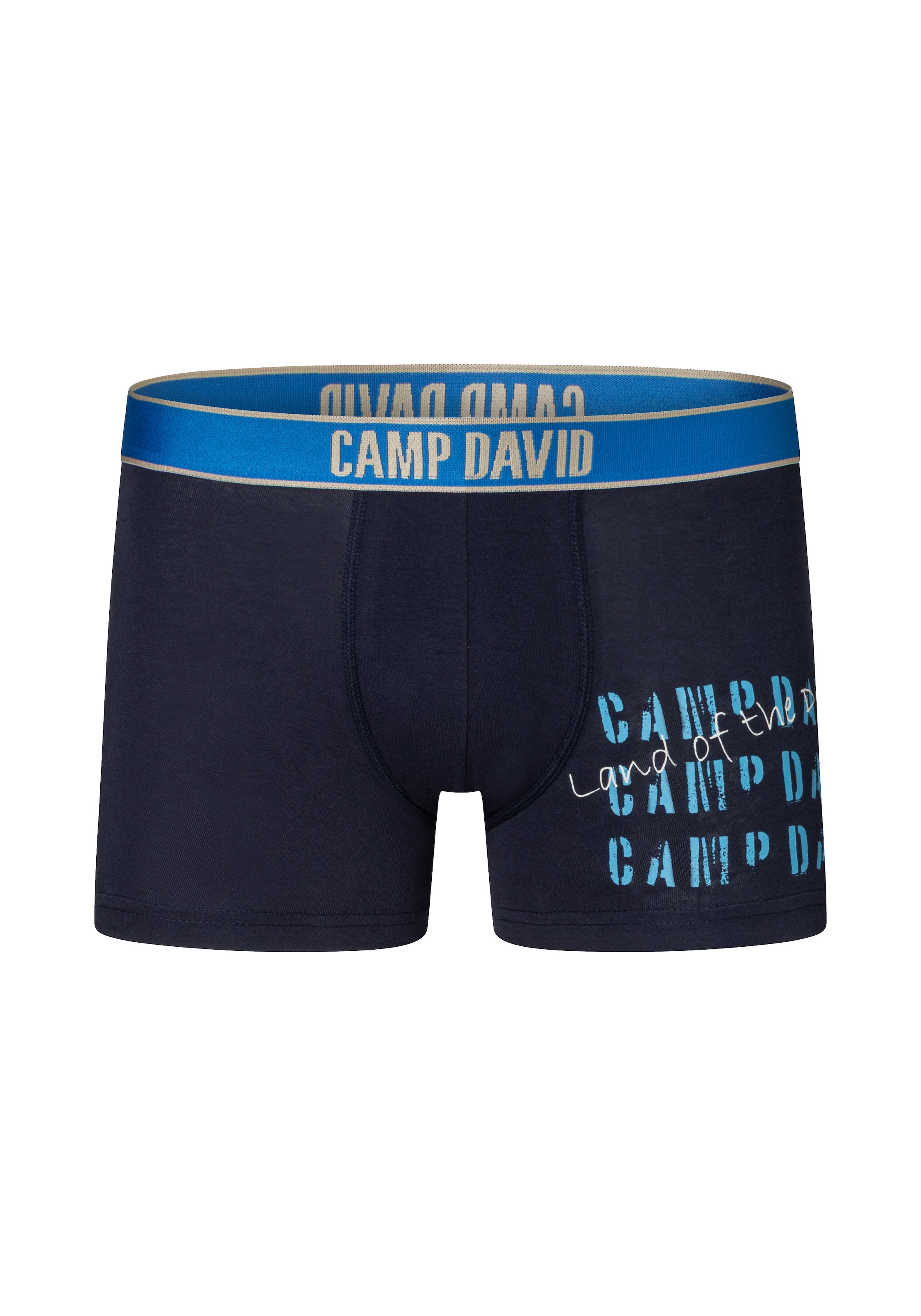 CAMP DAVID Boxers »casual« 2 Paar,  mit elastischem Bund