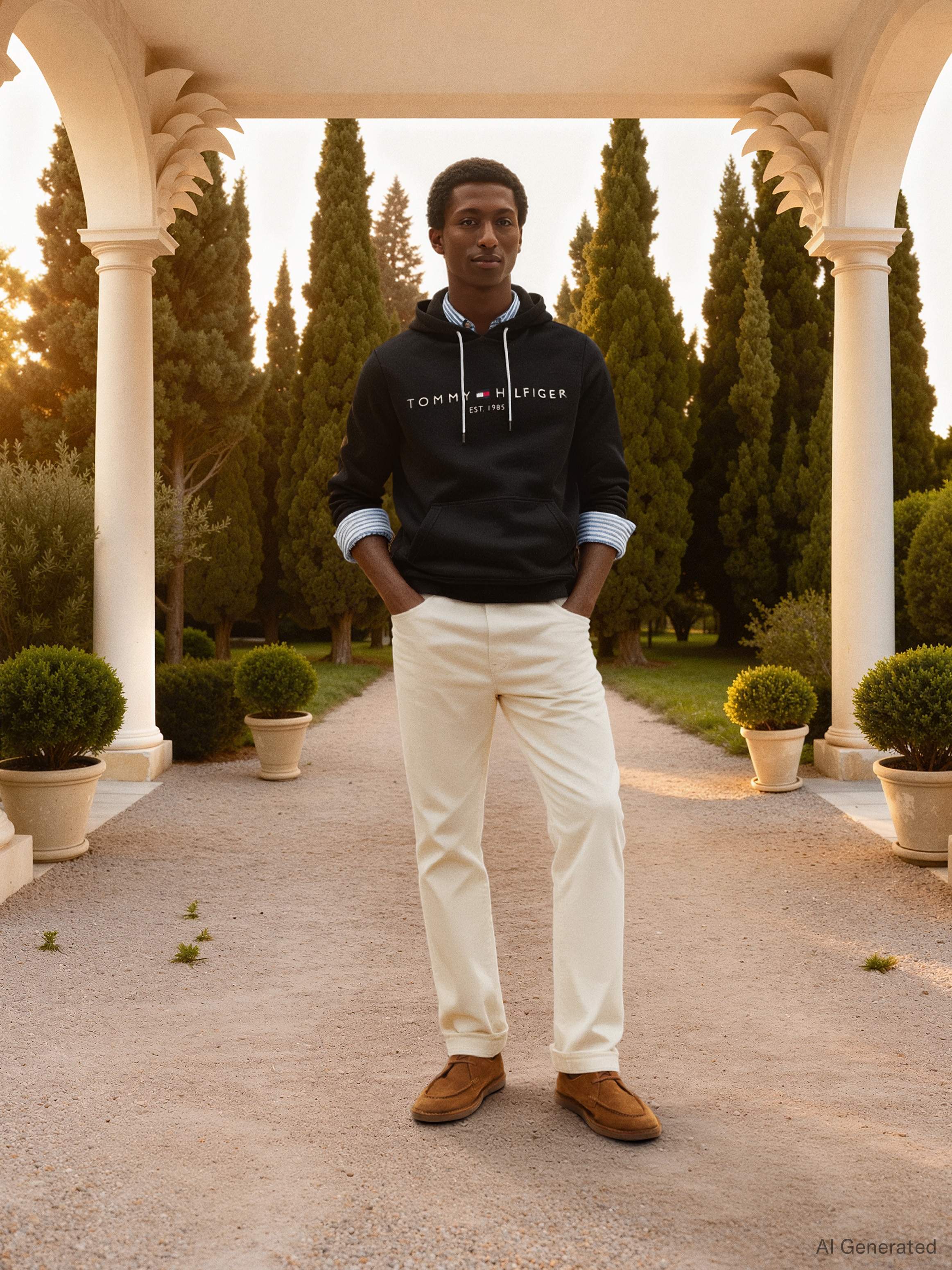 Tommy Hilfiger Kapuzensweatshirt »TOMMY LOGO HOODY«, Baumwoll-Mix
