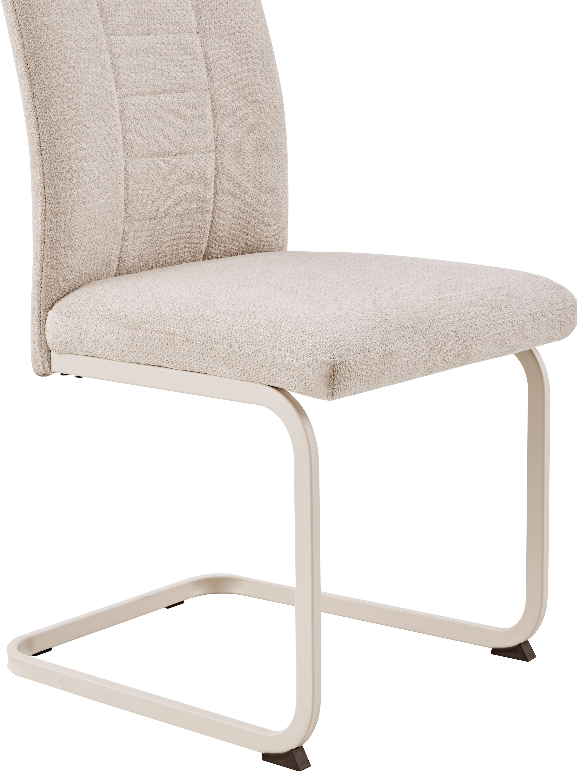 HELA Chaise cantilever »AUGUSTA« (Ensemble) 2 cuisbalançoire, largeur d'assise XL, suspension à ressorts ondulés, charge max. 140kg