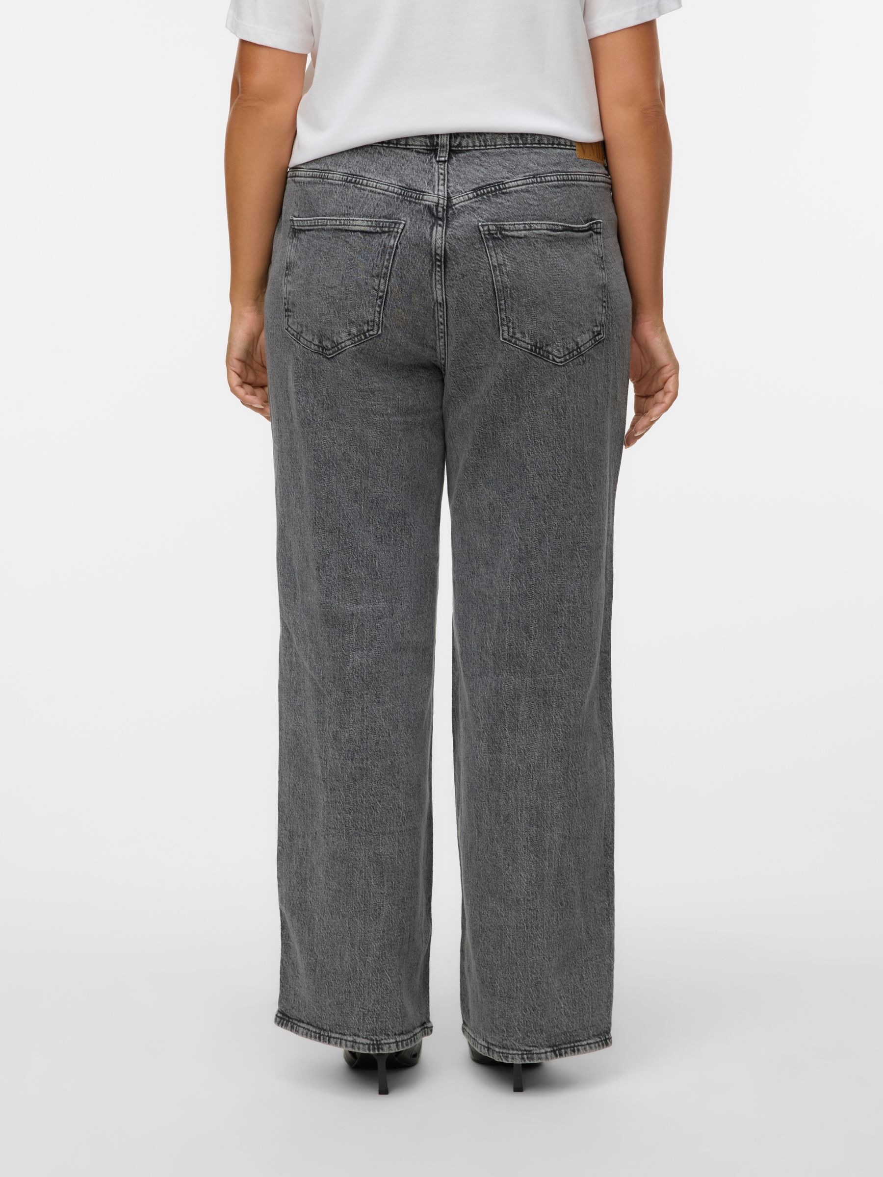 Vero Moda Curve High-waist-Jeans »VMCTESSA HR WIDE J RA206 GA CUR NOOS«
