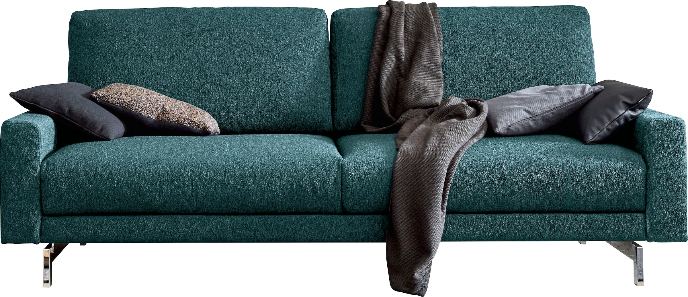 Creation BY ROLF BENZ 2,5-places »CR.450, Designsofa, Loungesofa« accoudoir bas, pied chromé brillant, largeur 184 cm