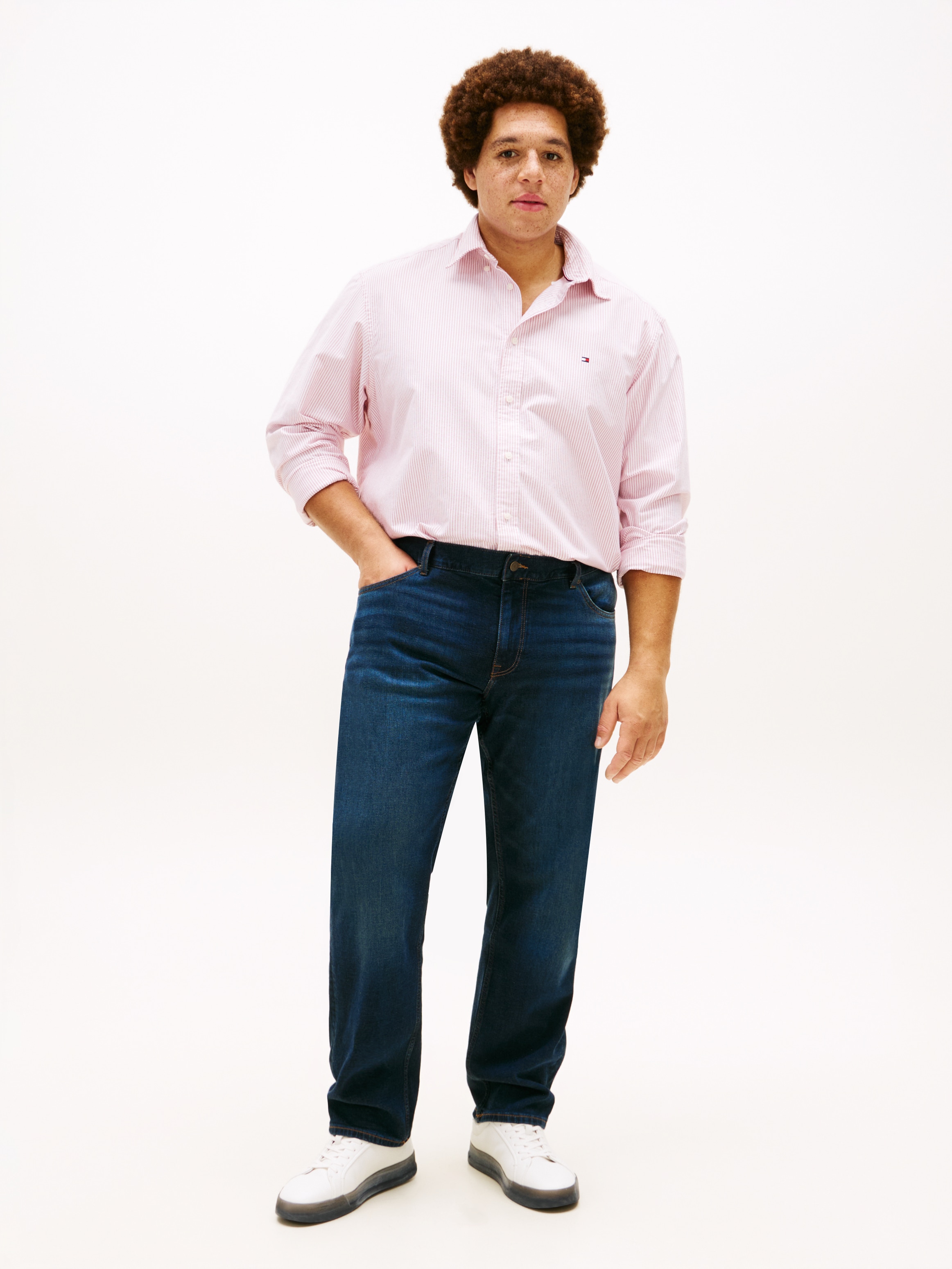 Tommy Hilfiger Big & Tall Jeans coupe régulière »BT-REGULAR MADISON« Grosse Grössen, mit dezenten Used-Effekten