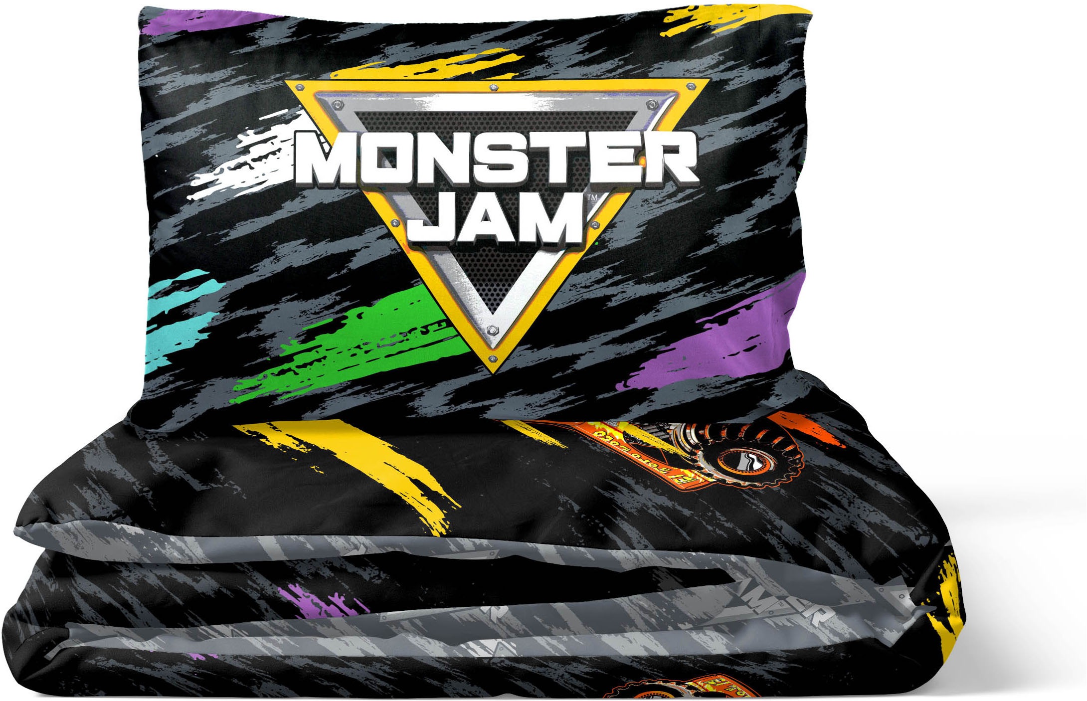   Linge de lit »Monster Jam Streaks & Colors« 2