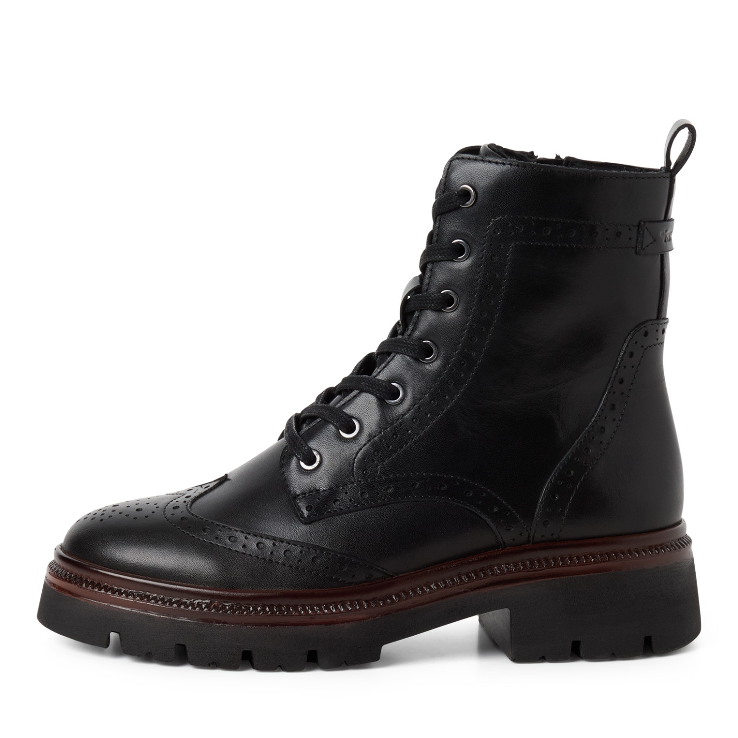 Tamaris Bottes à lacets  Schnürboots mit modischer Lyralochung