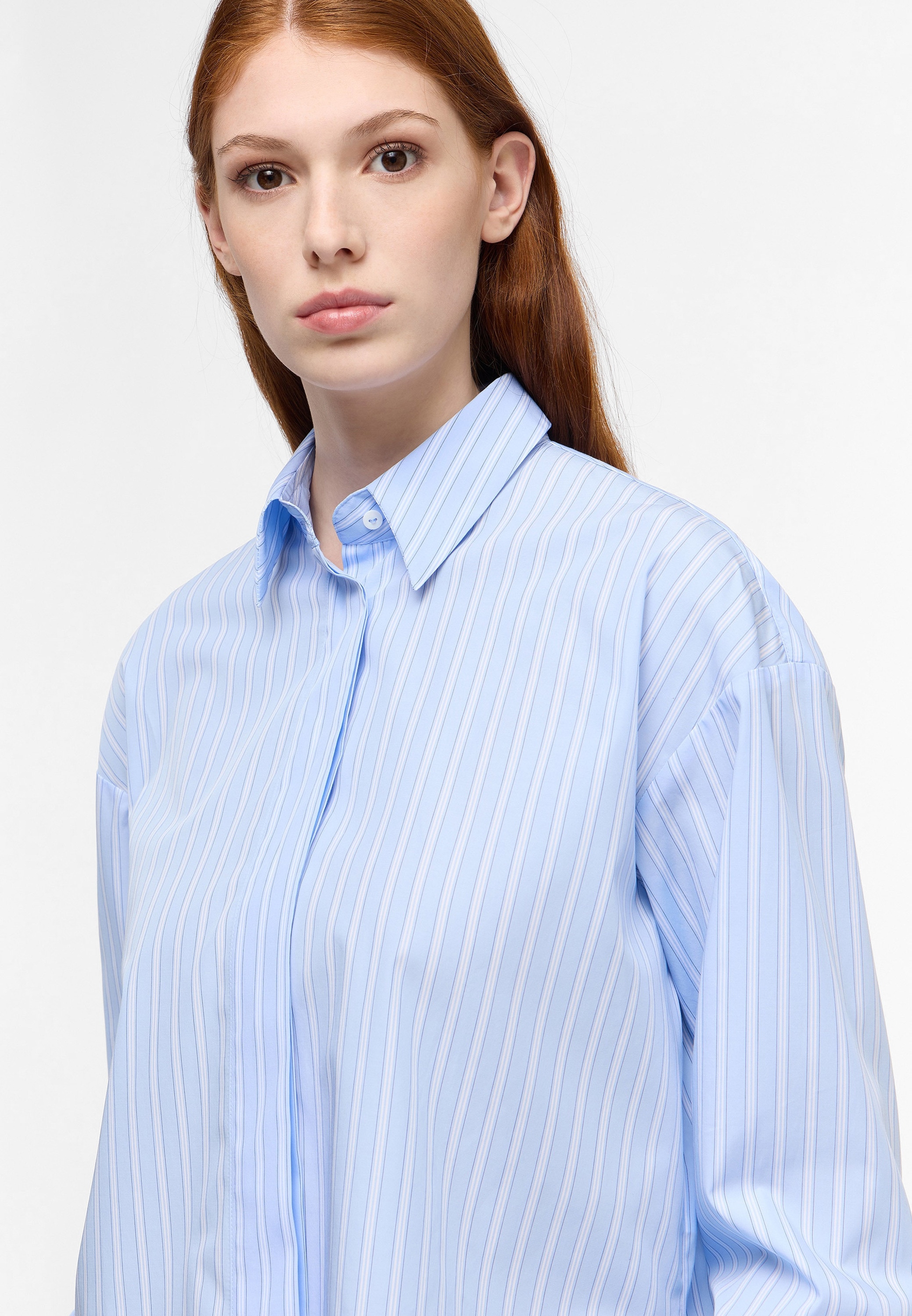 Eterna Hemdbluse »OVERSIZE FIT« EASY IRON (bügelleicht)