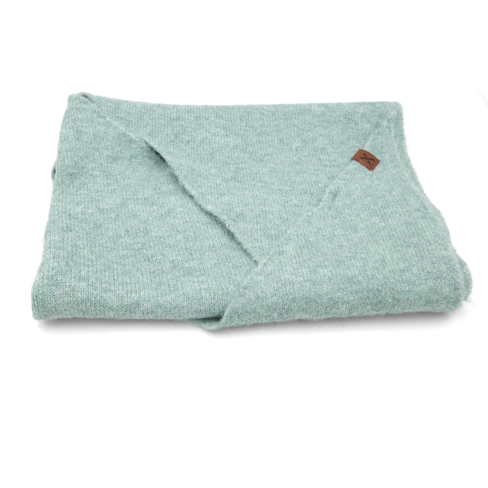 MAXIMO Dreieckstuch Feinstrick, weiches Material, meliert, basic, bequem