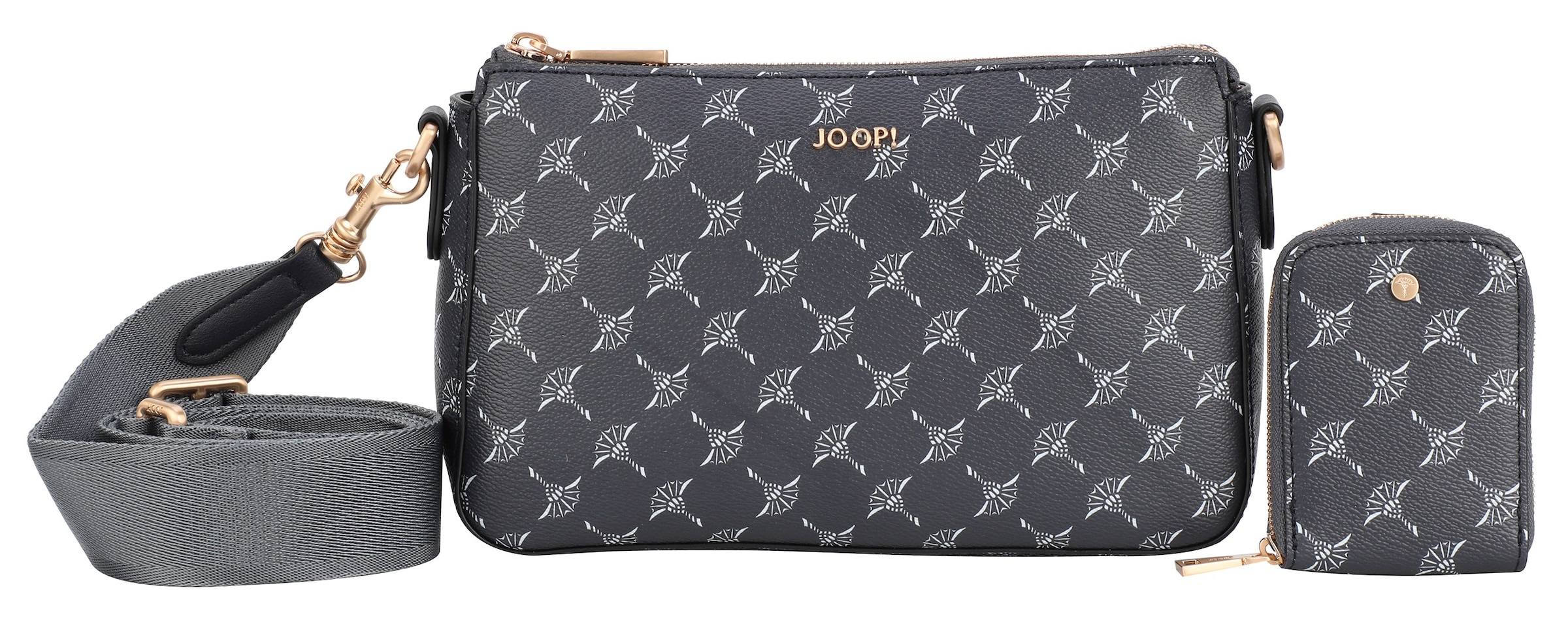 JOOP! Umhängetasche »cortina 1.0 jasmina shoulderbag shz« Handtasche Damen Tasche Damen Schultertasche