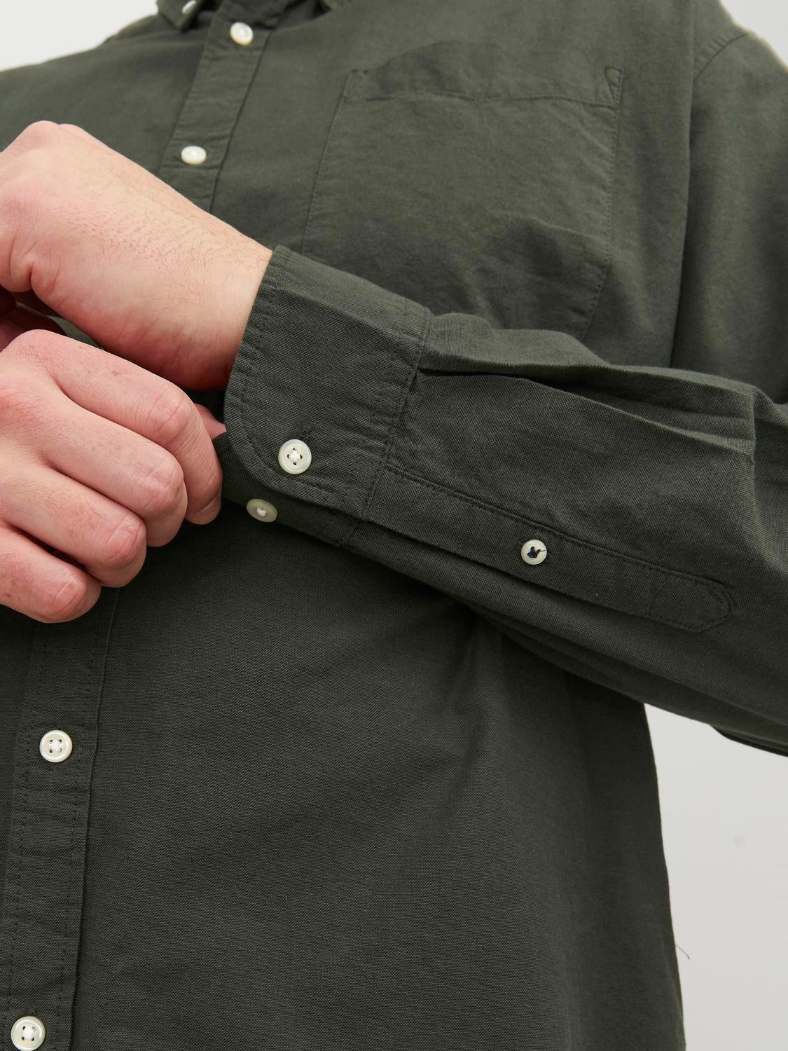 Jack & Jones PlusSize Chemise à manches longues »JJ JJEOXFORD SHIRT L/S«
