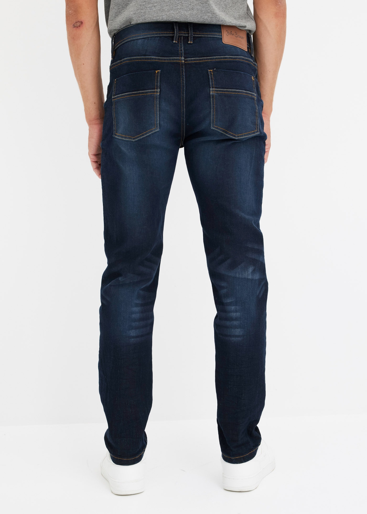 bonprix Jeans slim »Slim Fit Stretch-Jeans, Tapered«, Slim Fit Stretch-Jeans, Tapered
