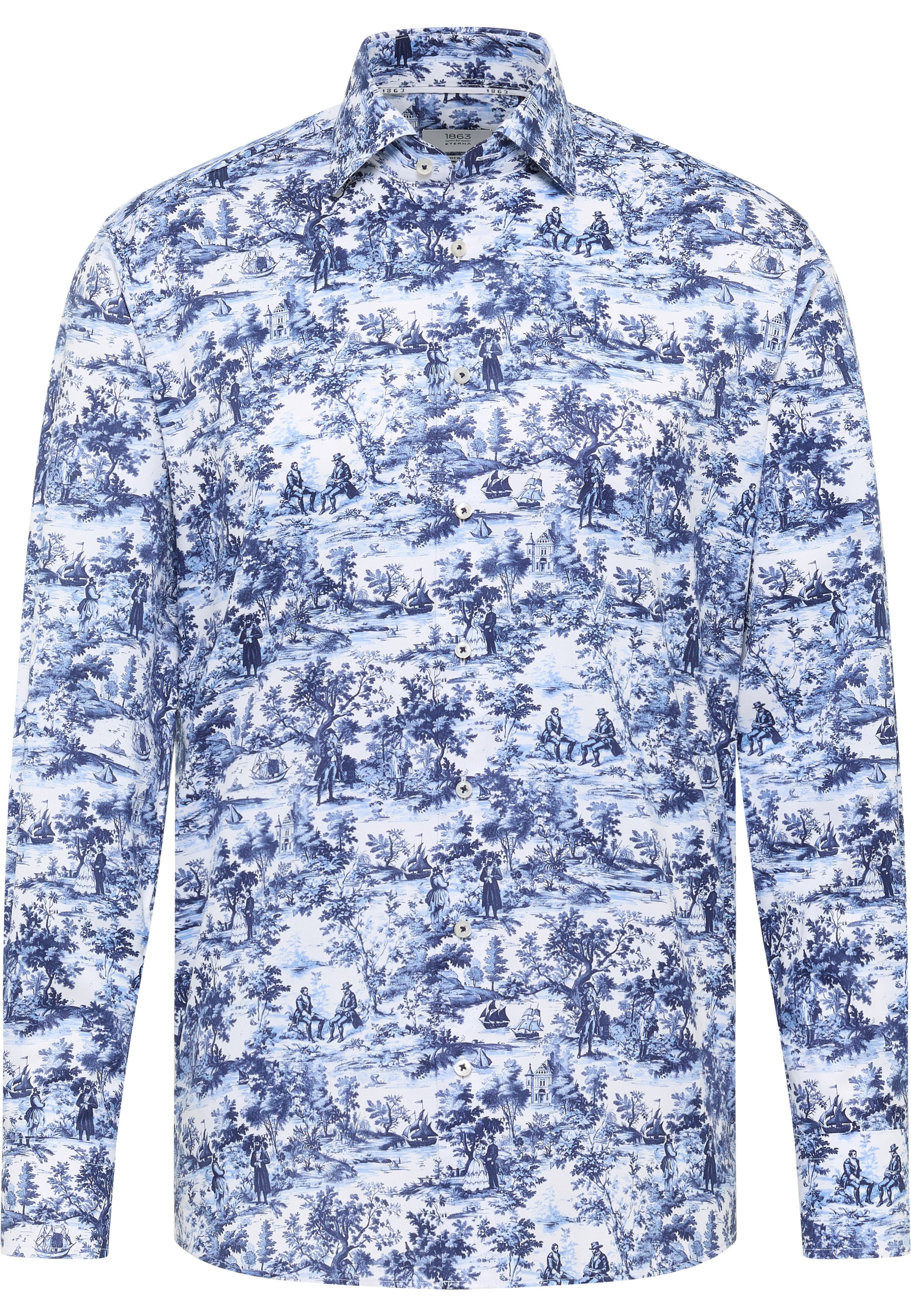 Eterna Chemise à manches longues »MODERN FIT« NON IRON (bügelfrei)