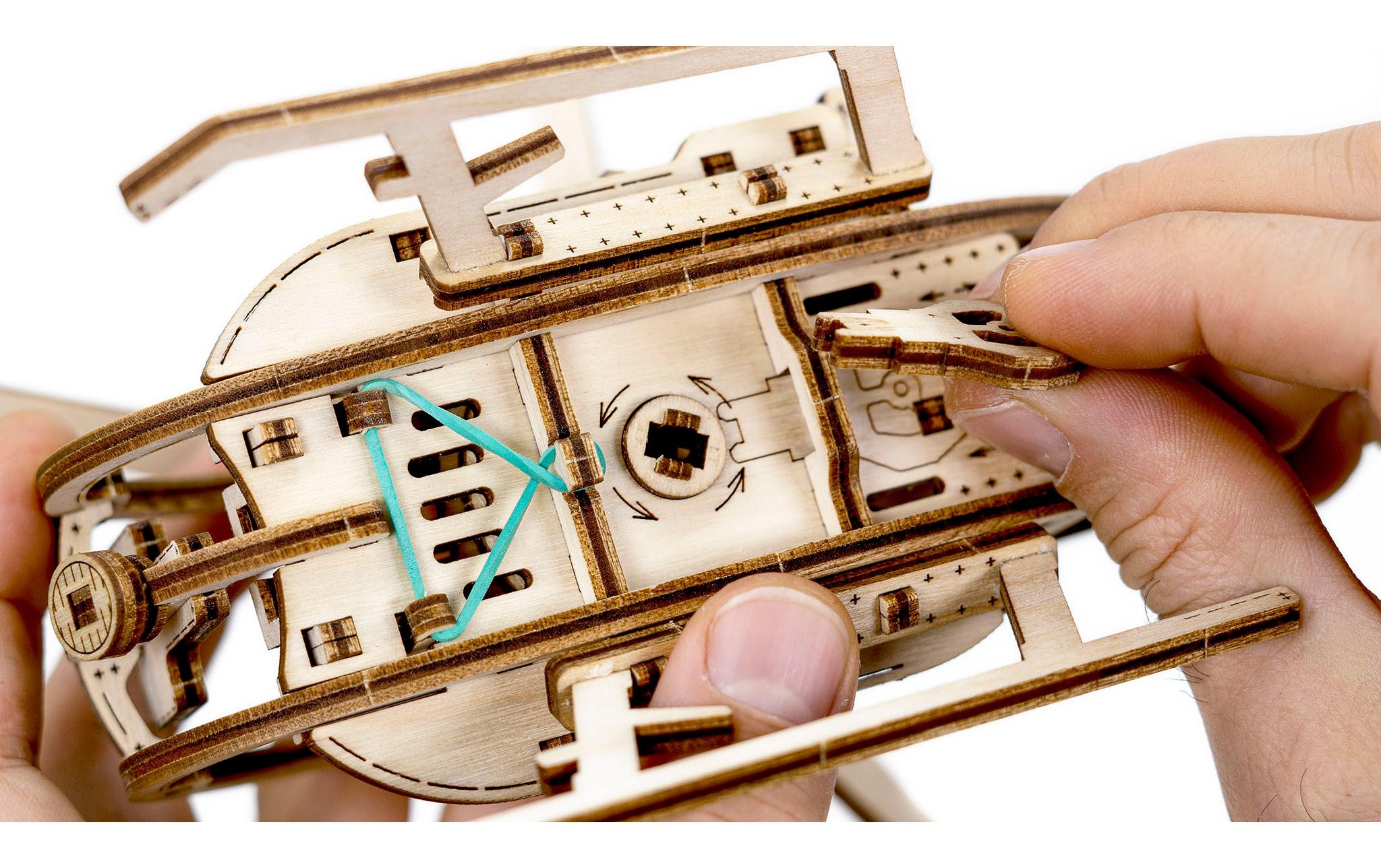 Revell® Modellbausatz »Tiny Adventures – Helicopter Holzbausatz« 173 Stk. tlg.