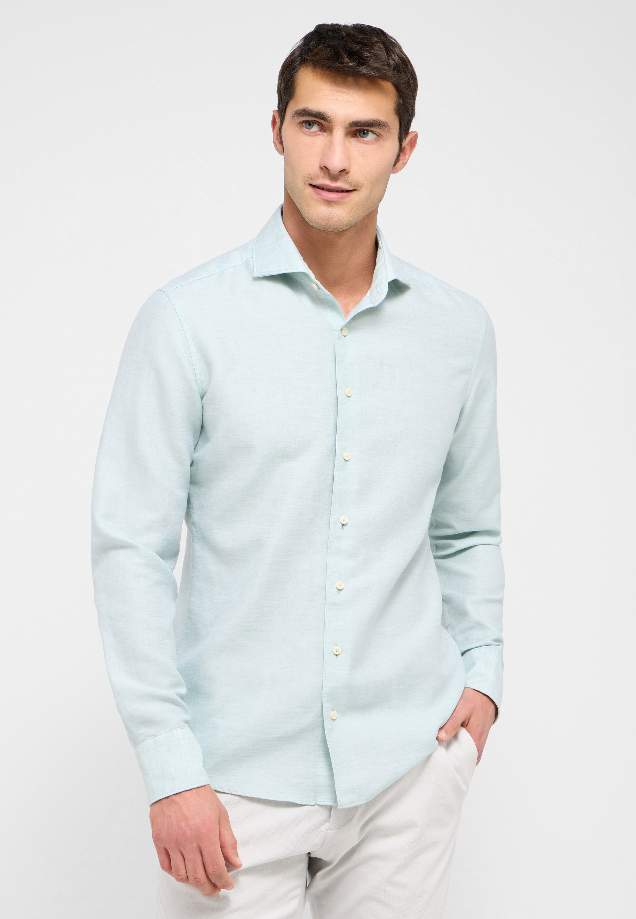 Eterna Chemise à manches longues »SLIM FIT« EASY IRON (bügelleicht)