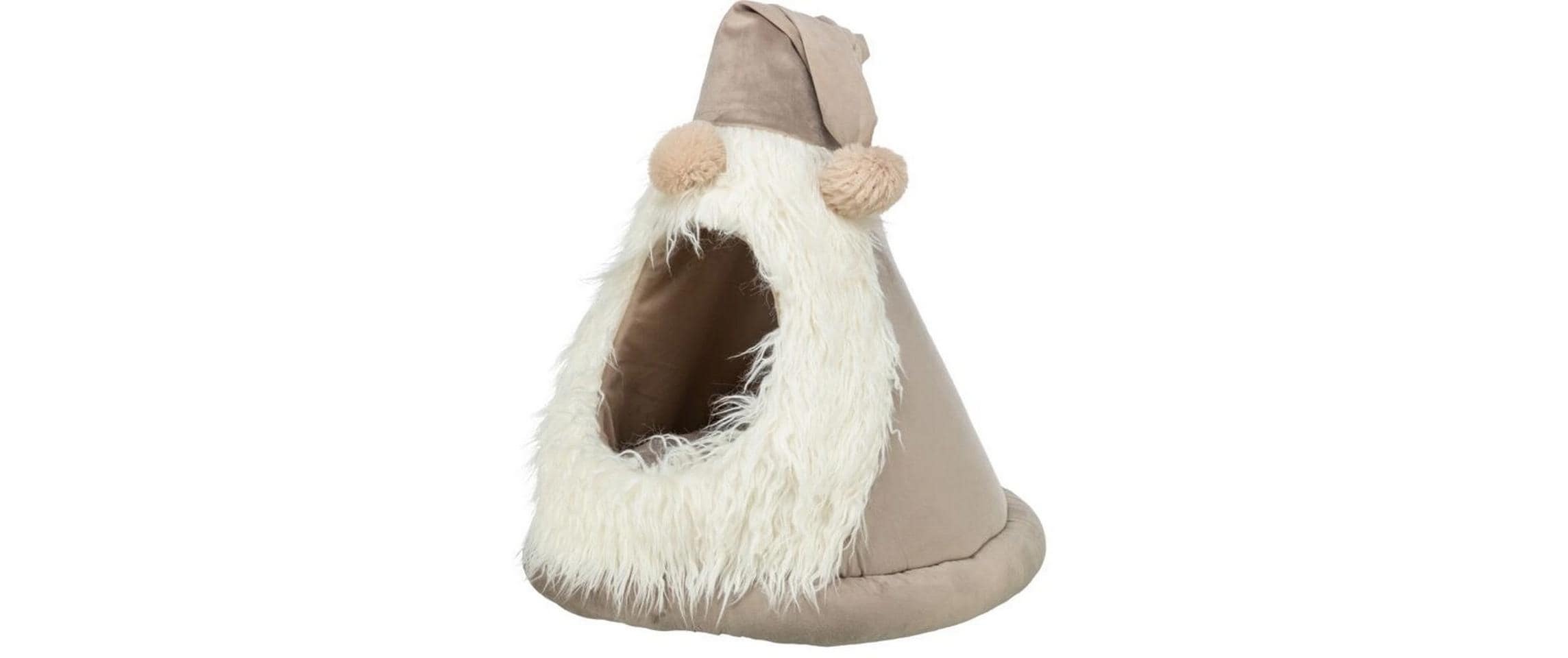 TRIXIE Katzenzelt »Xmas Wichtel Höhle ø 45 × 47 cm«