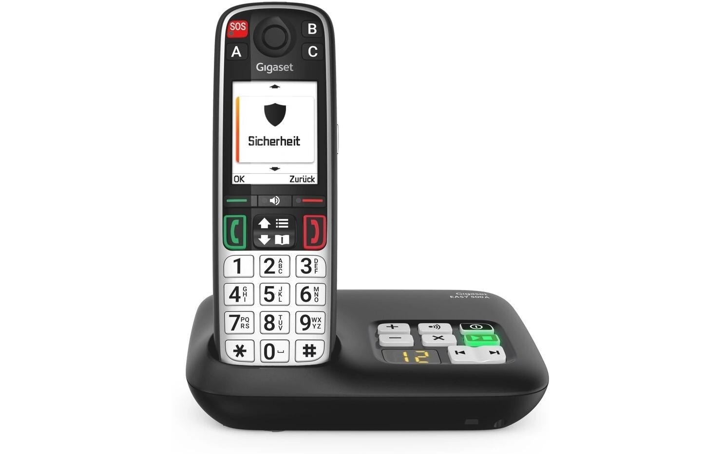 Gigaset Téléphone sans fil DECT »EASY 500A mit Anrufbeantworter« ( )