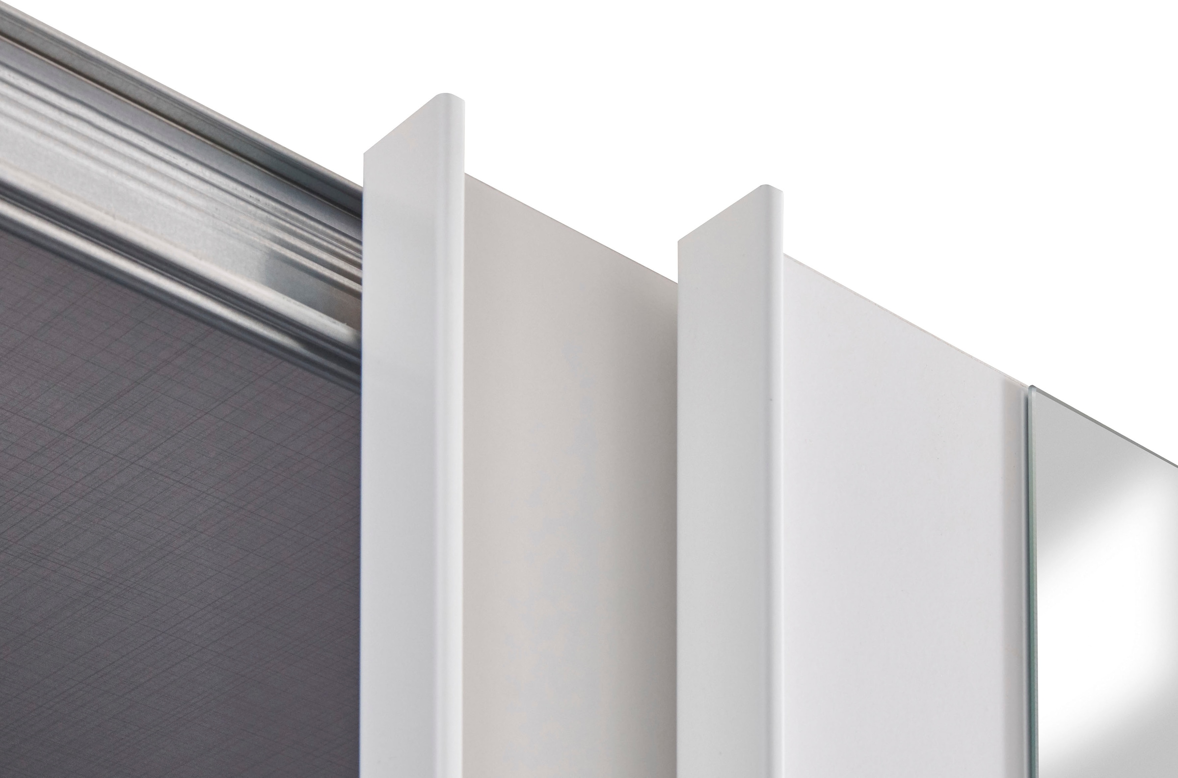 Wimex Schwebetürenschrank »Norderstedt« INKLUSIVE 2 Stoffboxen und 2 zusätzliche Einlegeböden, mit Spiegel