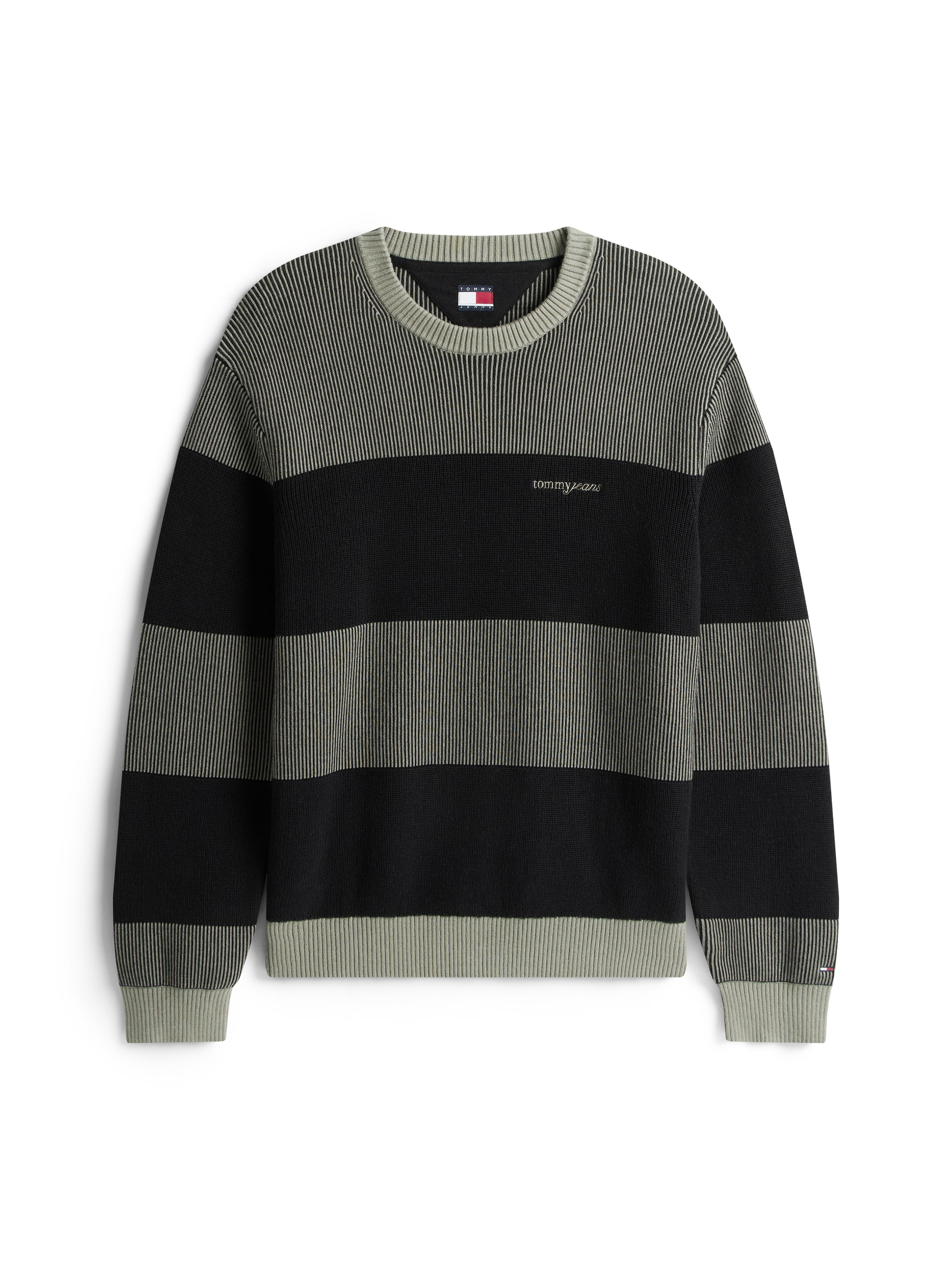 Tommy Jeans Sweatshirt »SCRIPT SWEAT« Regular fit mit Rundhalsausschnitt