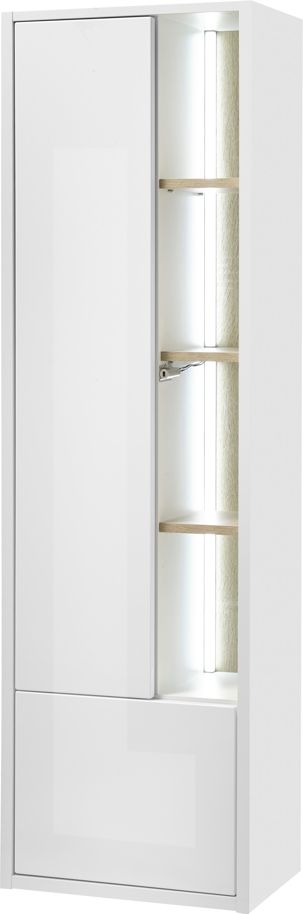 PLACES OF STYLE Badmöbel-Set »Studio Line, Bad im modernen Design, 4-teiliges Badezimmer« 4 Stk. tlg.