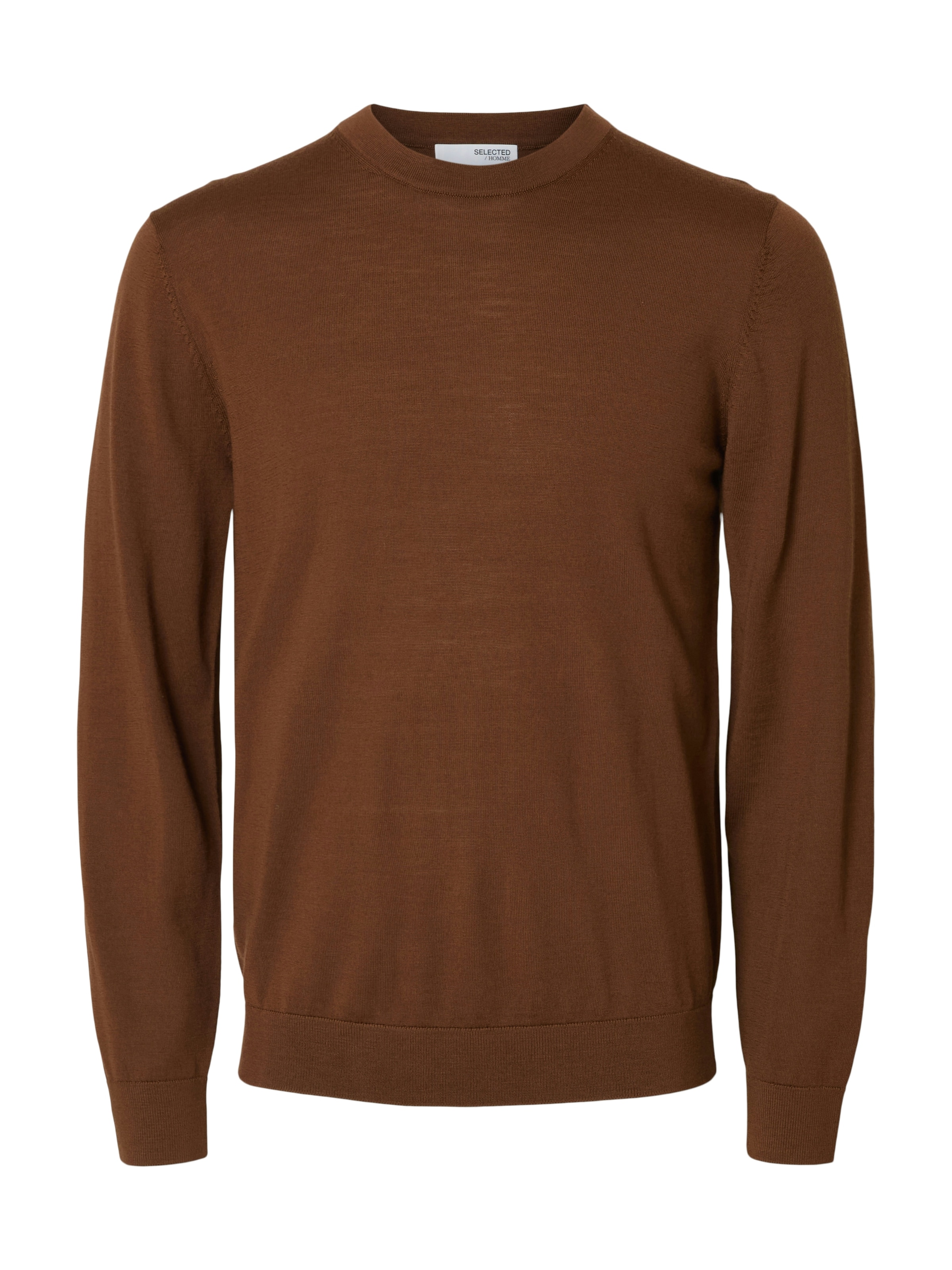 SELECTED HOMME Strickpullover »SLHTRAY LS KNIT MERINO CREW NECK NOOS«