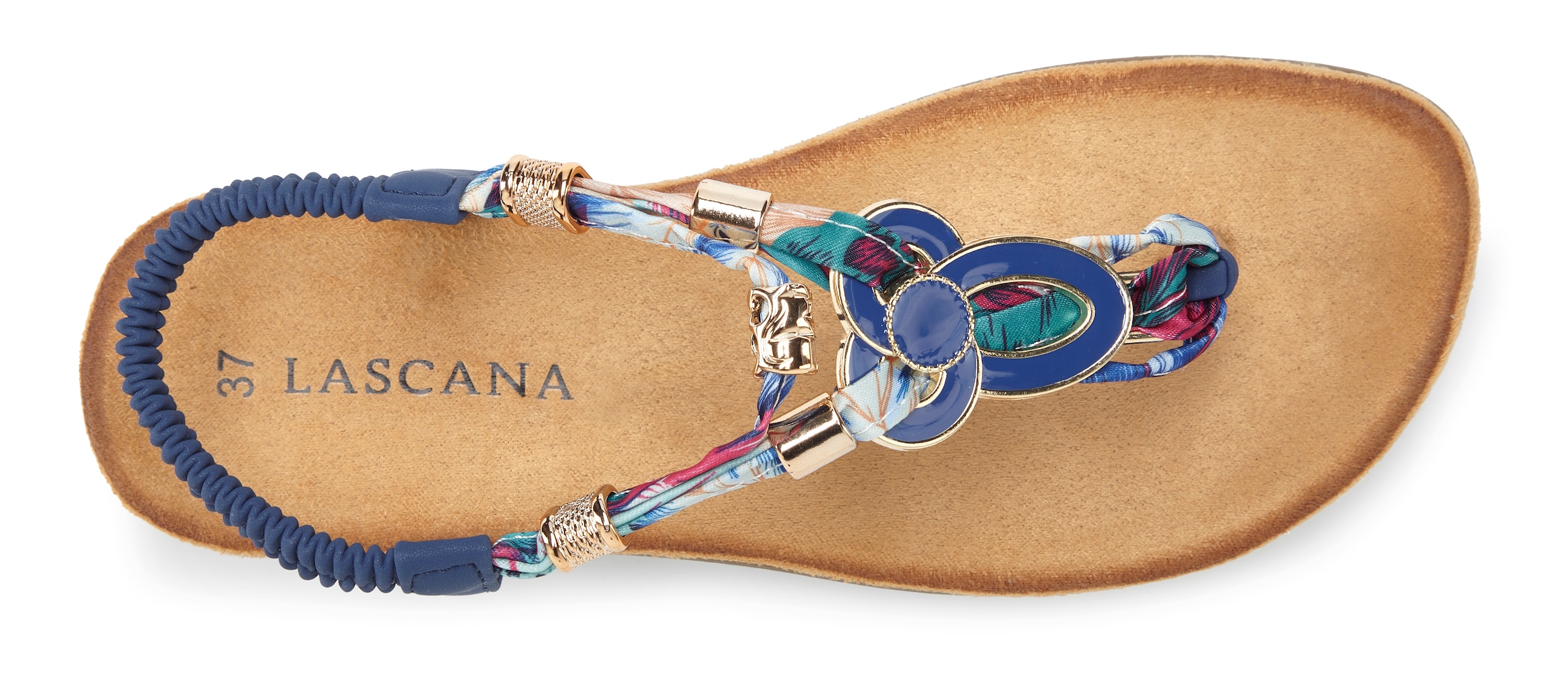 LASCANA Séparateur d'orteils »Sommerschuh, offener Schuh, Sandalette,«  sandale, mule avec insert stretch