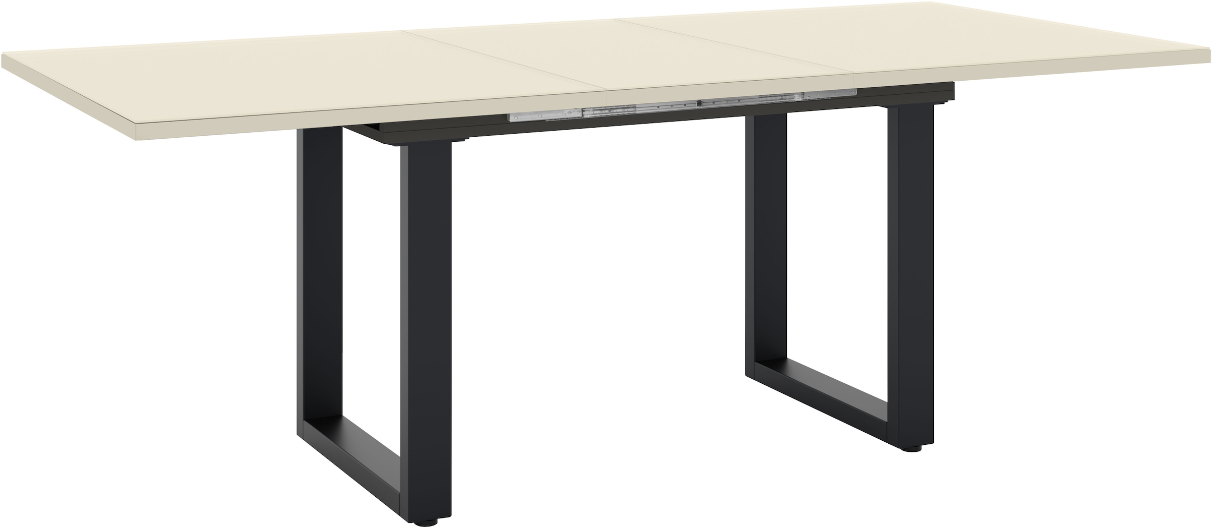 Mäusbacher Esstisch Esstisch ausziehbar auf 210 cm, eckige Tischform, Gestell U-Form