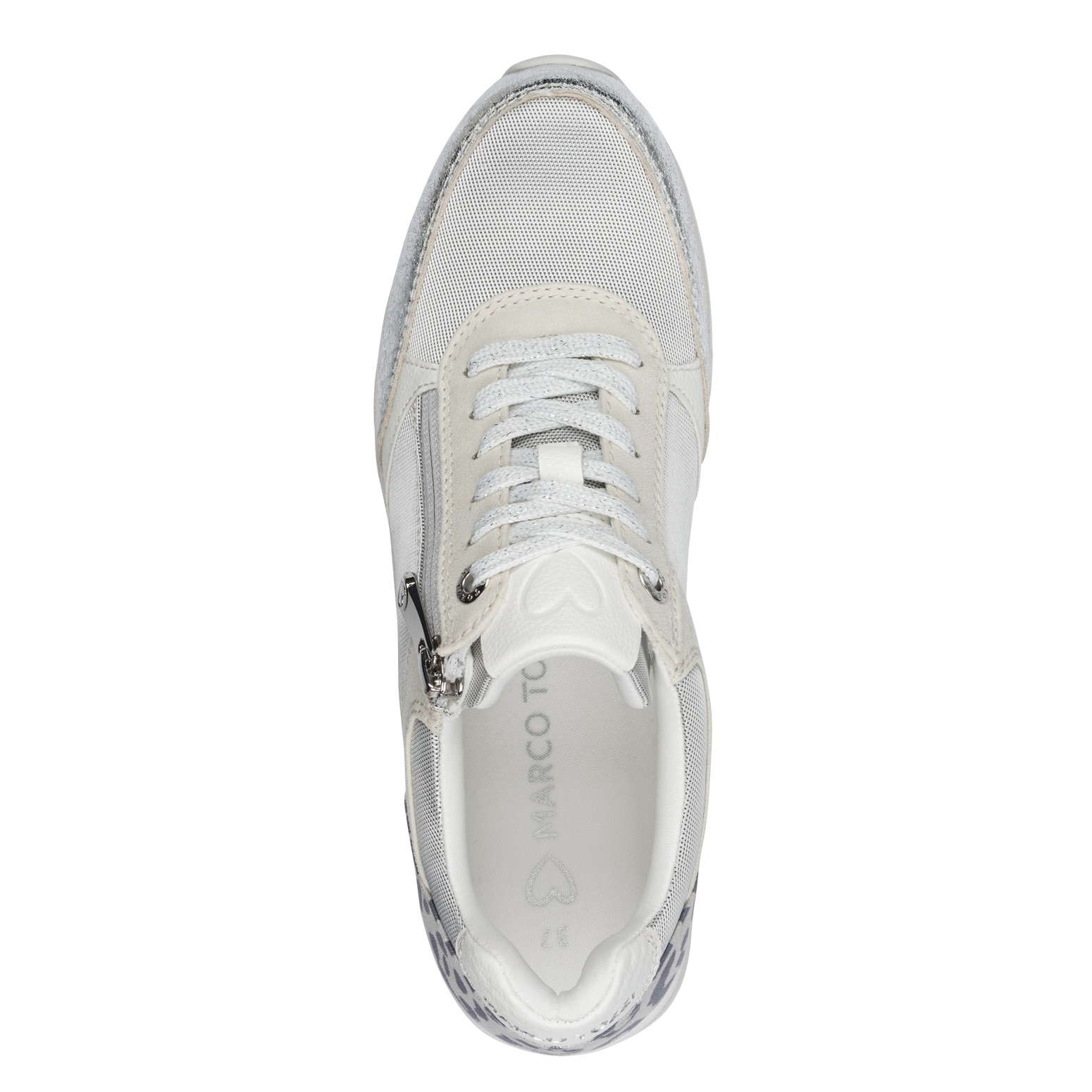 MARCO TOZZI Baskets compensées  chaussure de loisirs, chaussure basse, chaussure à lacets en version vegan