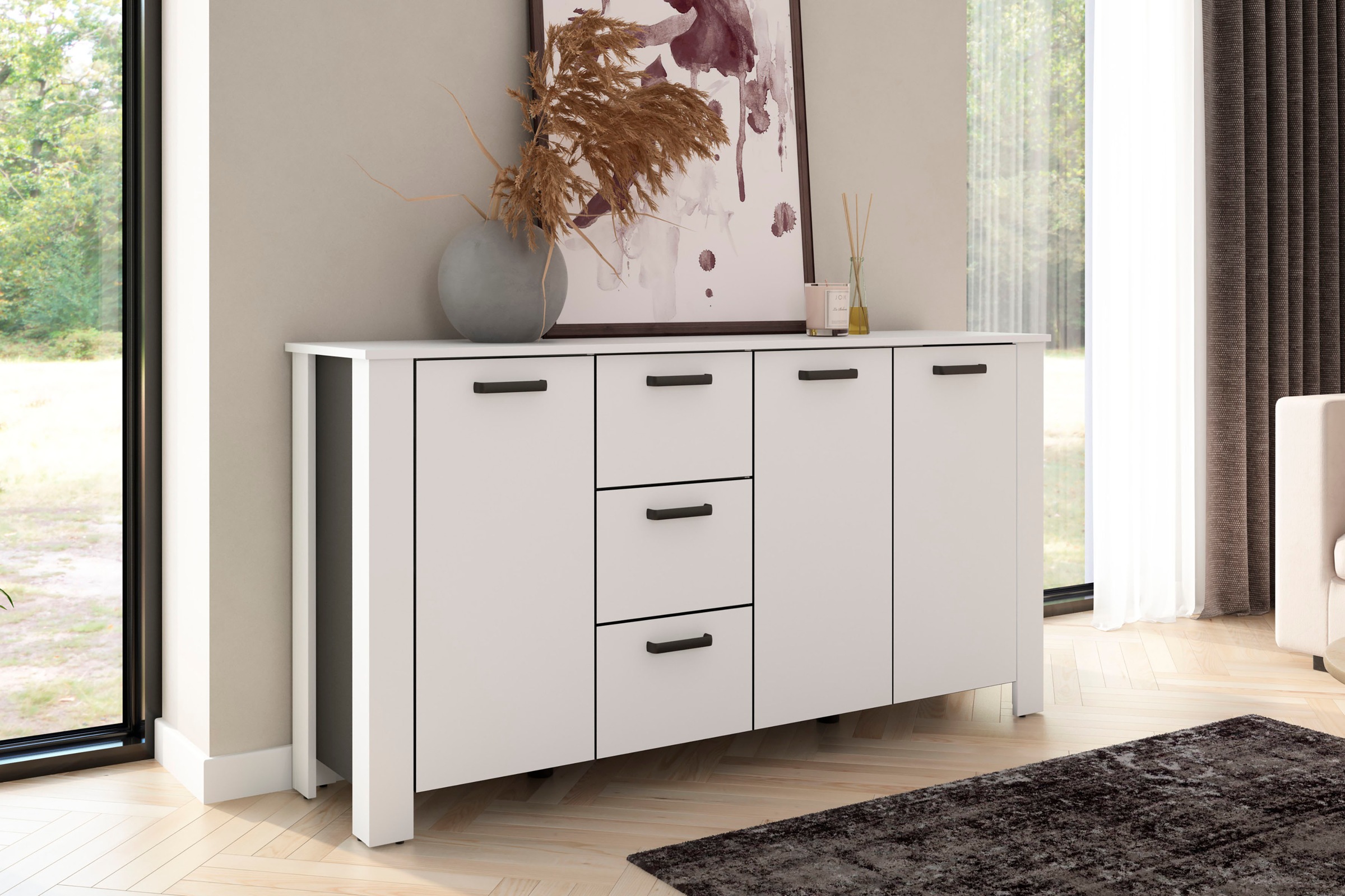 byLIVING Sideboard »Faro« 1 cuis tlg. moderne Kommode in verschiedenen Farben verfügbar, 160cm.