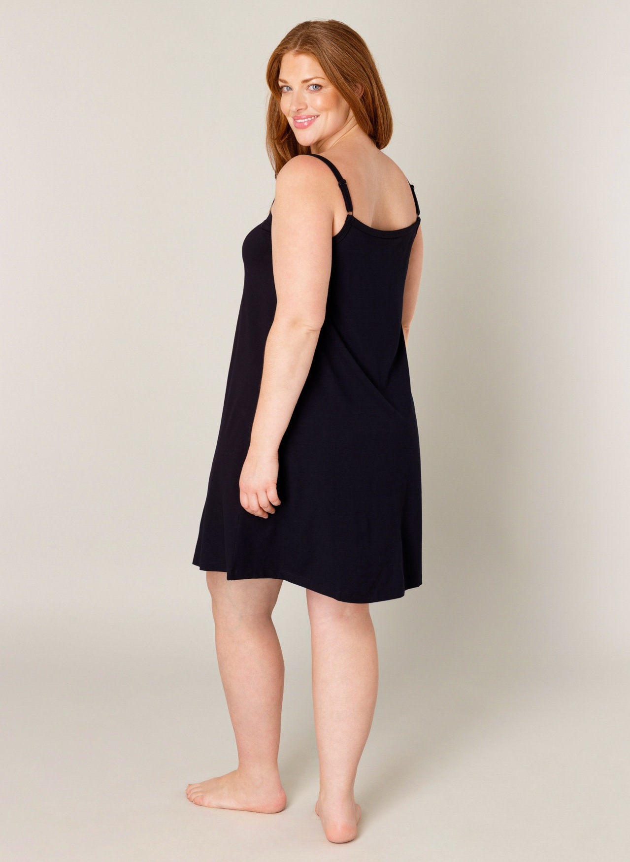 Base Level Curvy Robe à bretelles »Alissa« Verstellbare Träger