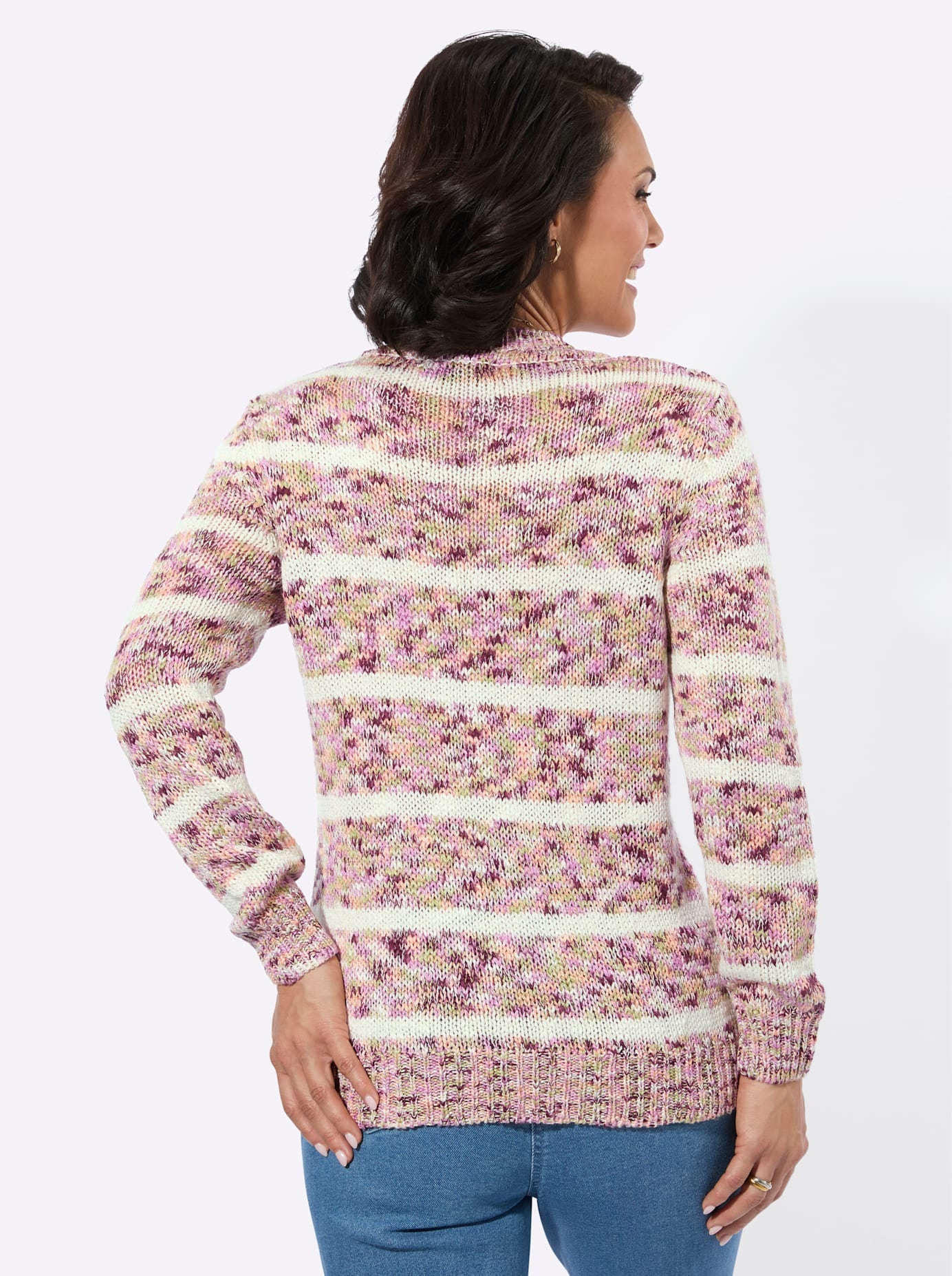 Casual Looks Pull à col rond »Rundhals-Pullover«