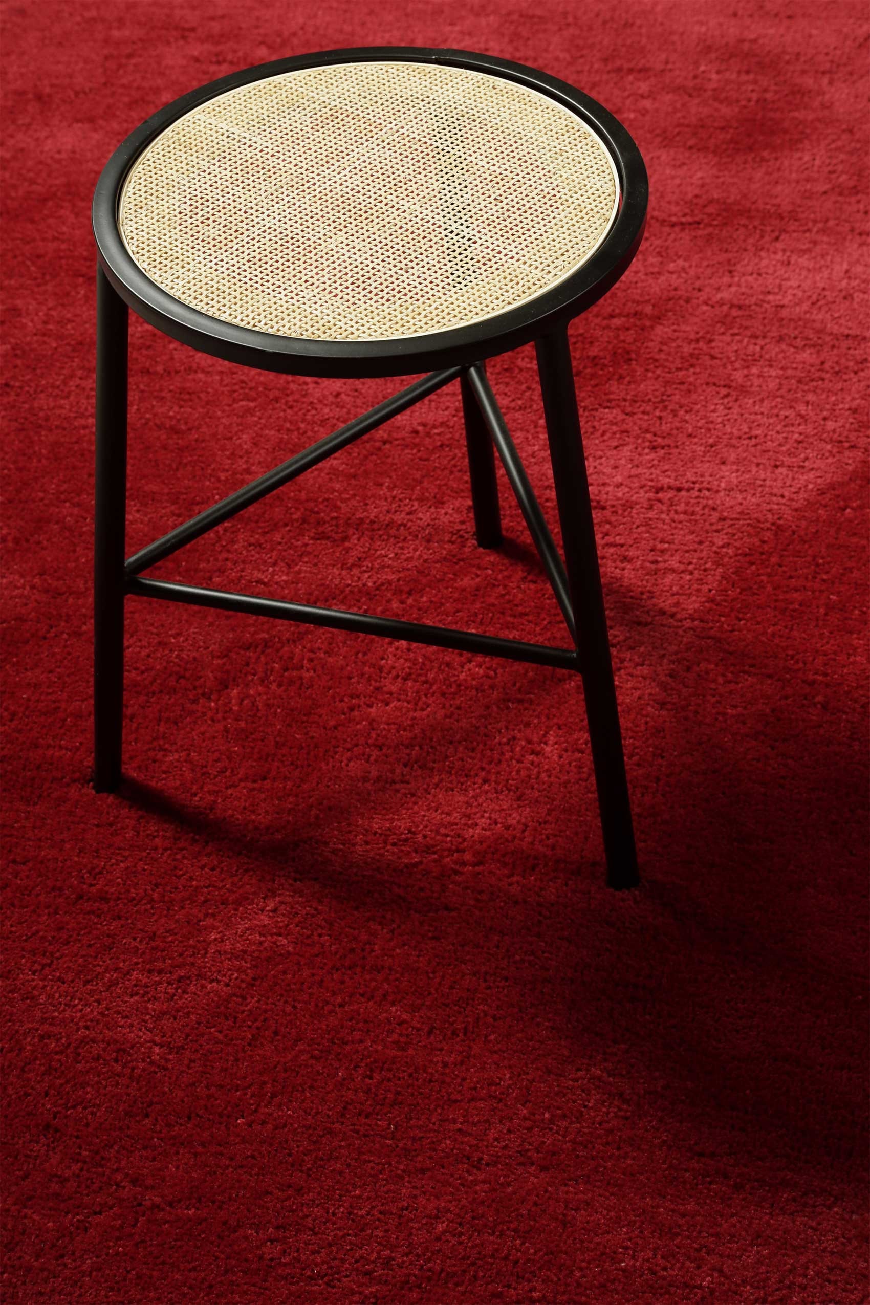 Homie Living Tapis »Pisa« Rond 25 mm Höhe Hochflor, Microfaser, uni, weich, Shaggy, Wohnzimmer, Schlafzimmer