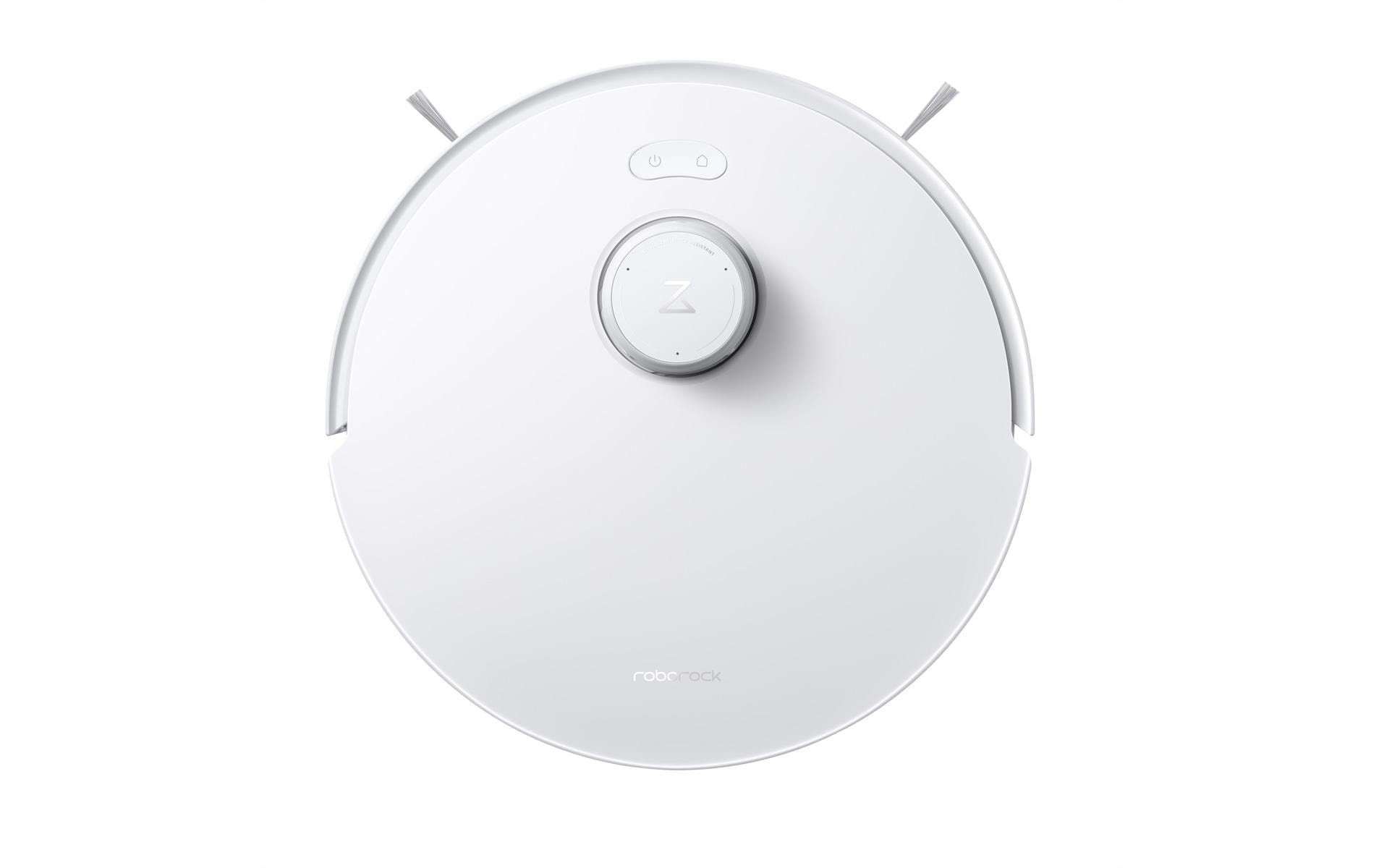 Roborock Saugroboter »Qrevo Curv 2 FlowX, White« Automatische Teppichschutz‑Walzenklappe