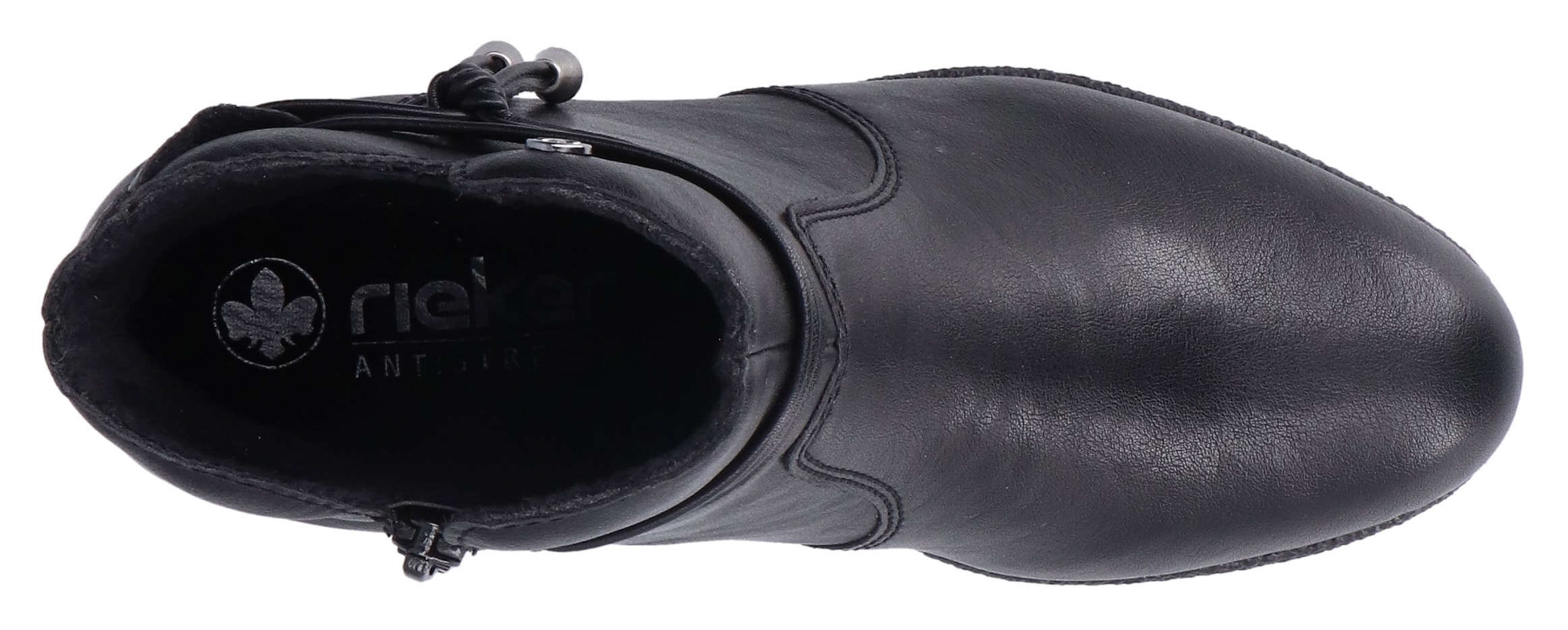 Rieker Bottines  Businessstiefelette, Blockabsatz, Boots in schmler Form